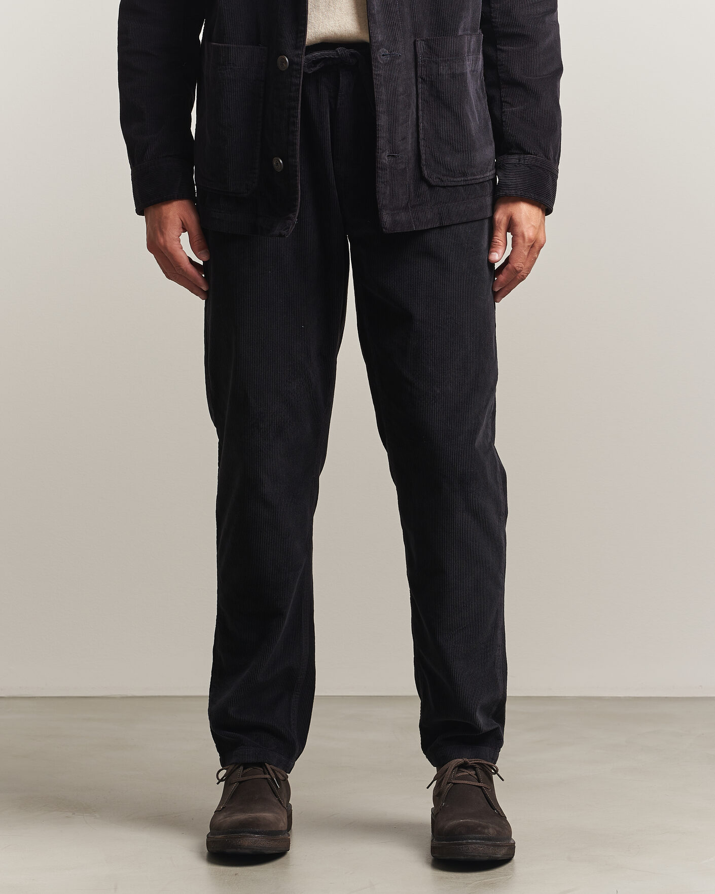 Herre | Bukser | Morris | Fenix Cord Trousers Blue