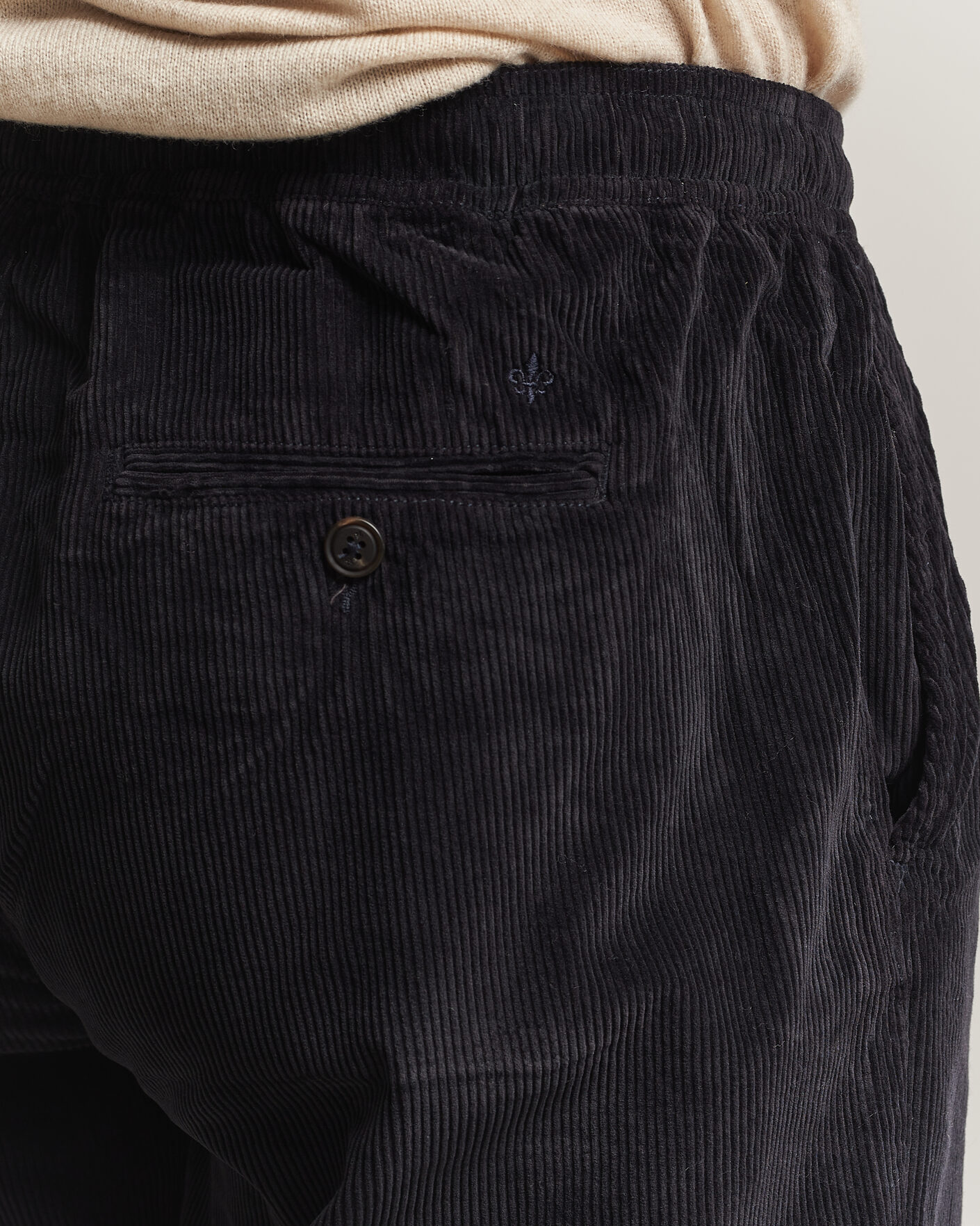 Herre | Bukser | Morris | Fenix Cord Trousers Blue