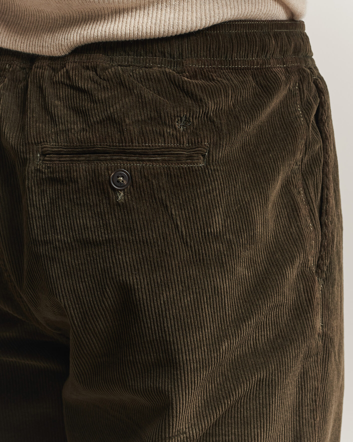 Herre | Bukser | Morris | Fenix Cord Trousers Olive