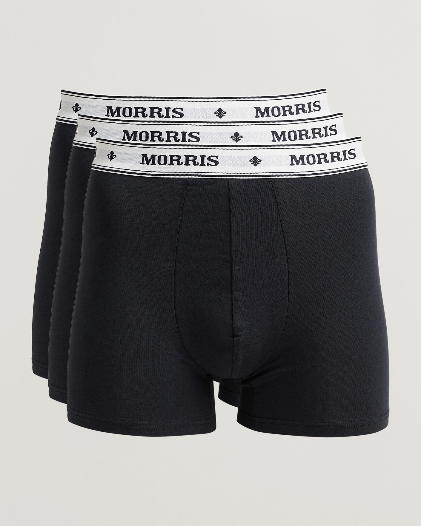 Herre | Undertøj | Morris | Boxer Brief 3-Pack Old Blue