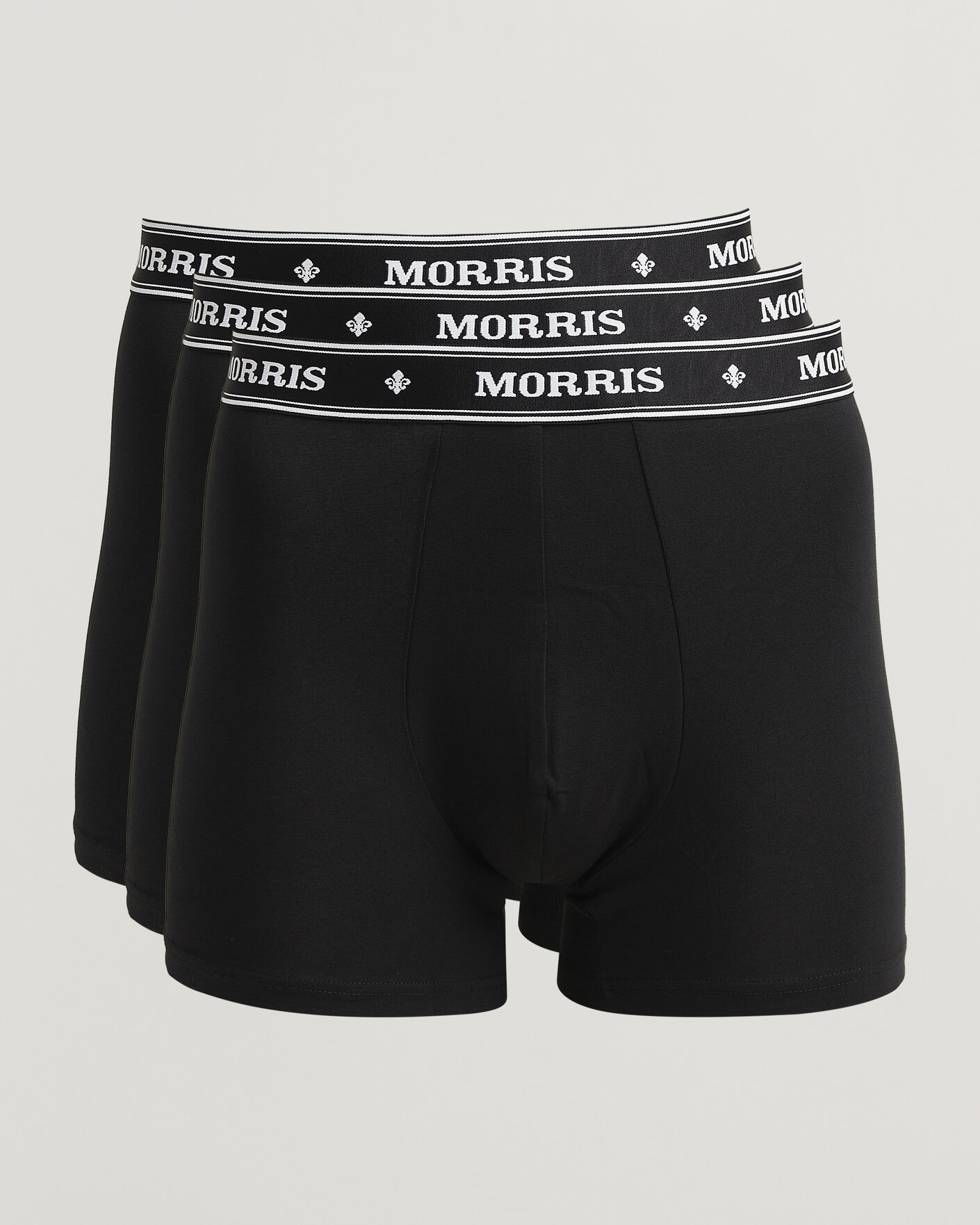 Herre | Undertøj | Morris | Boxer Brief 3-Pack Black