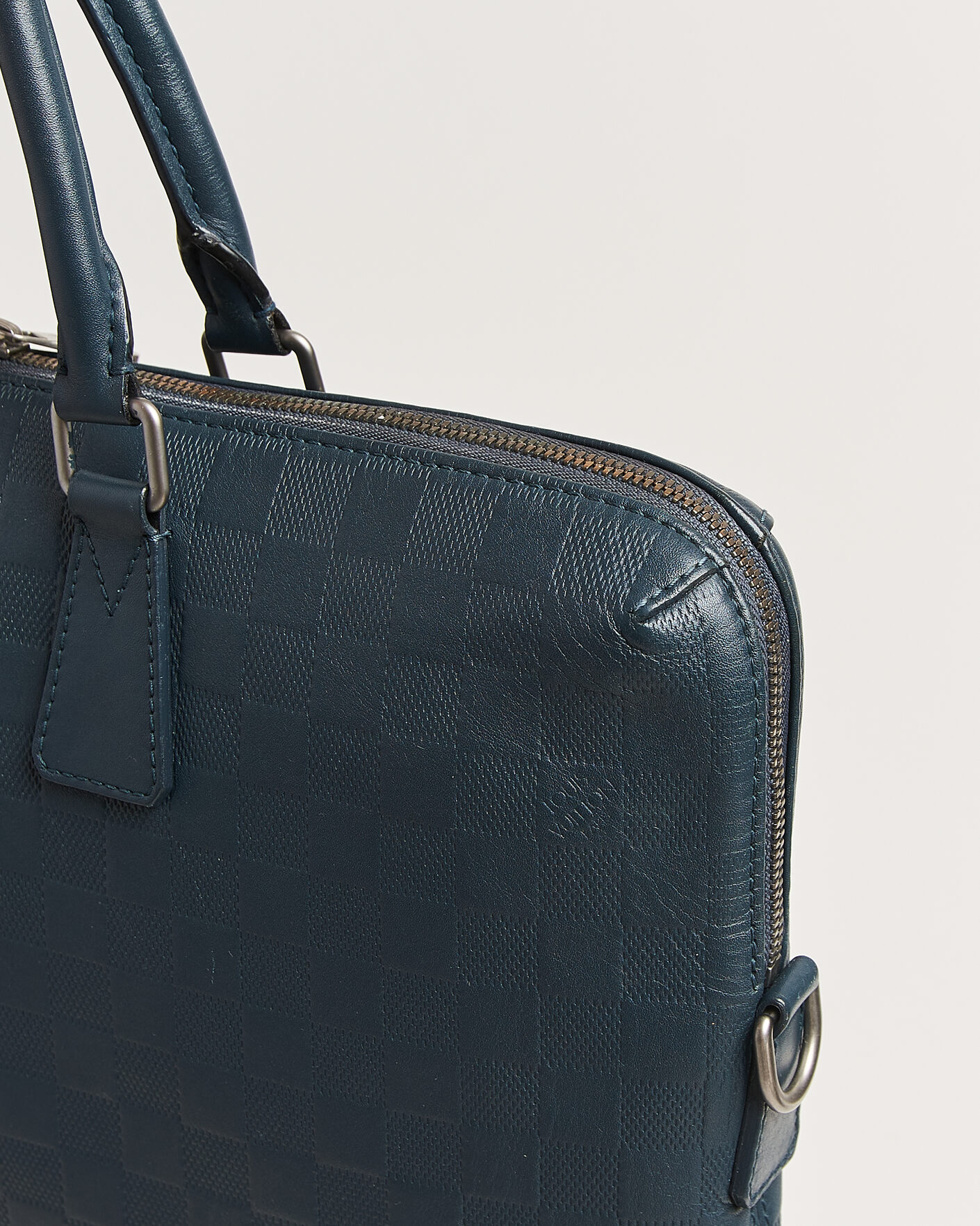 Herre | Pre-Owned & Vintage Bags | Louis Vuitton Pre-Owned | Porte Documents Bag Damier Infini Onyx