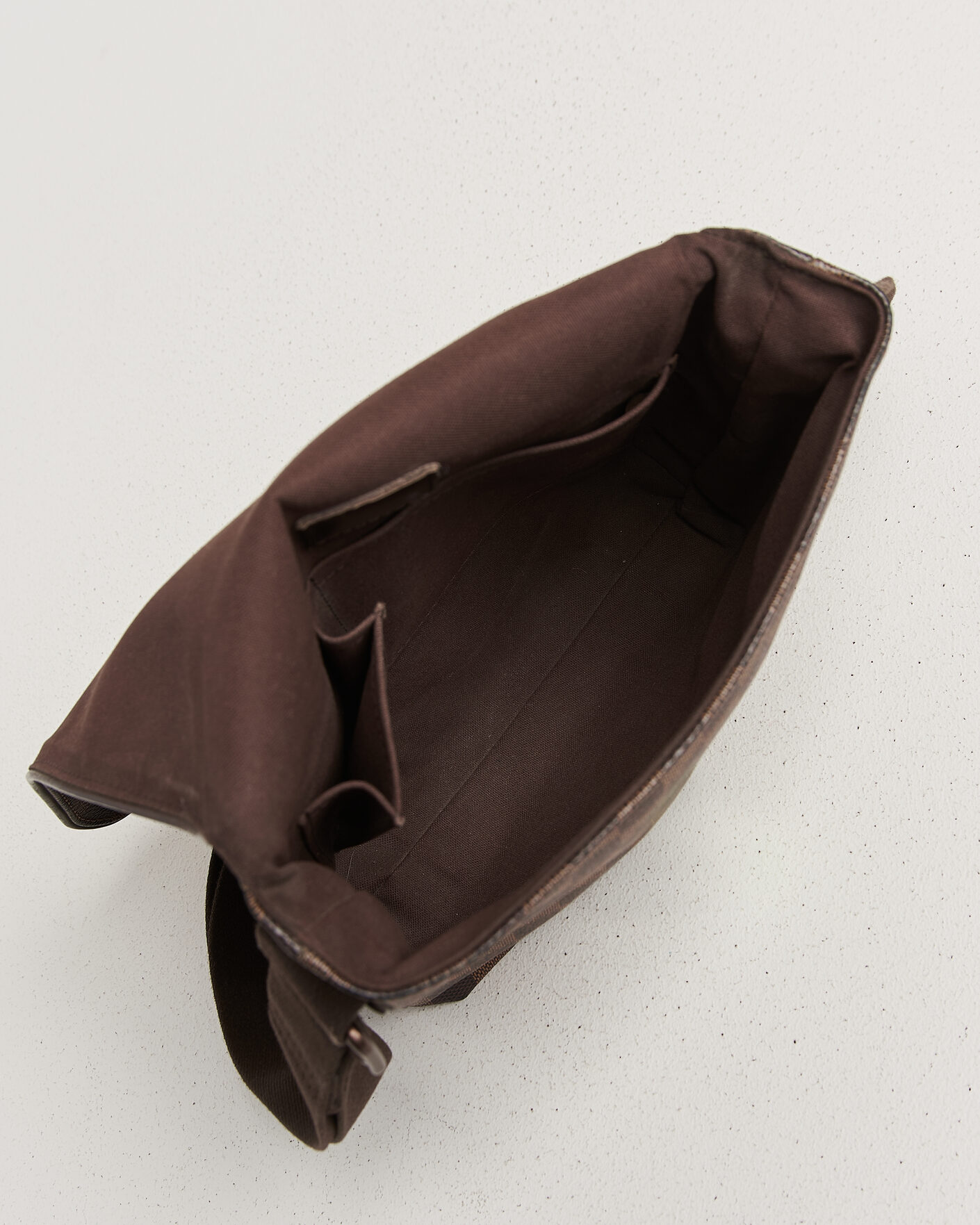 Herre | Pre-Owned & Vintage Bags | Louis Vuitton Pre-Owned | Crossbody Shoulder Bag Damier Ebene