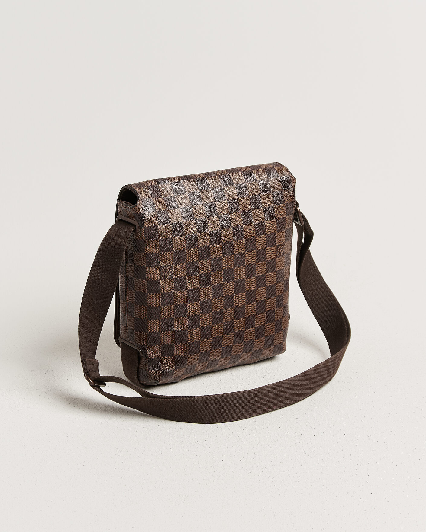 Herre | Pre-Owned & Vintage Bags | Louis Vuitton Pre-Owned | Crossbody Shoulder Bag Damier Ebene