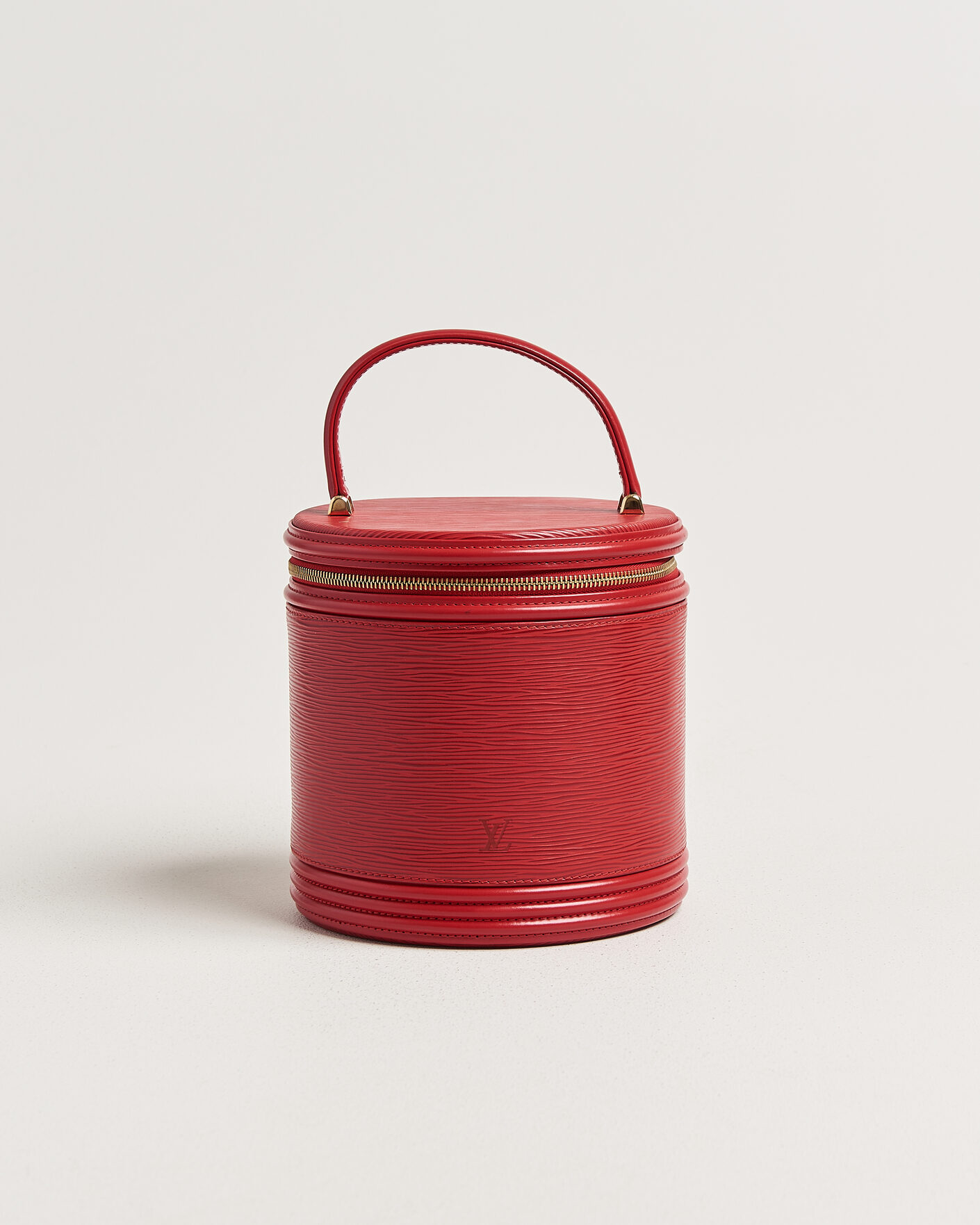Herre | Pre-Owned & Vintage Bags | Louis Vuitton Pre-Owned | Cannes Vanity Case Epi Leather Red