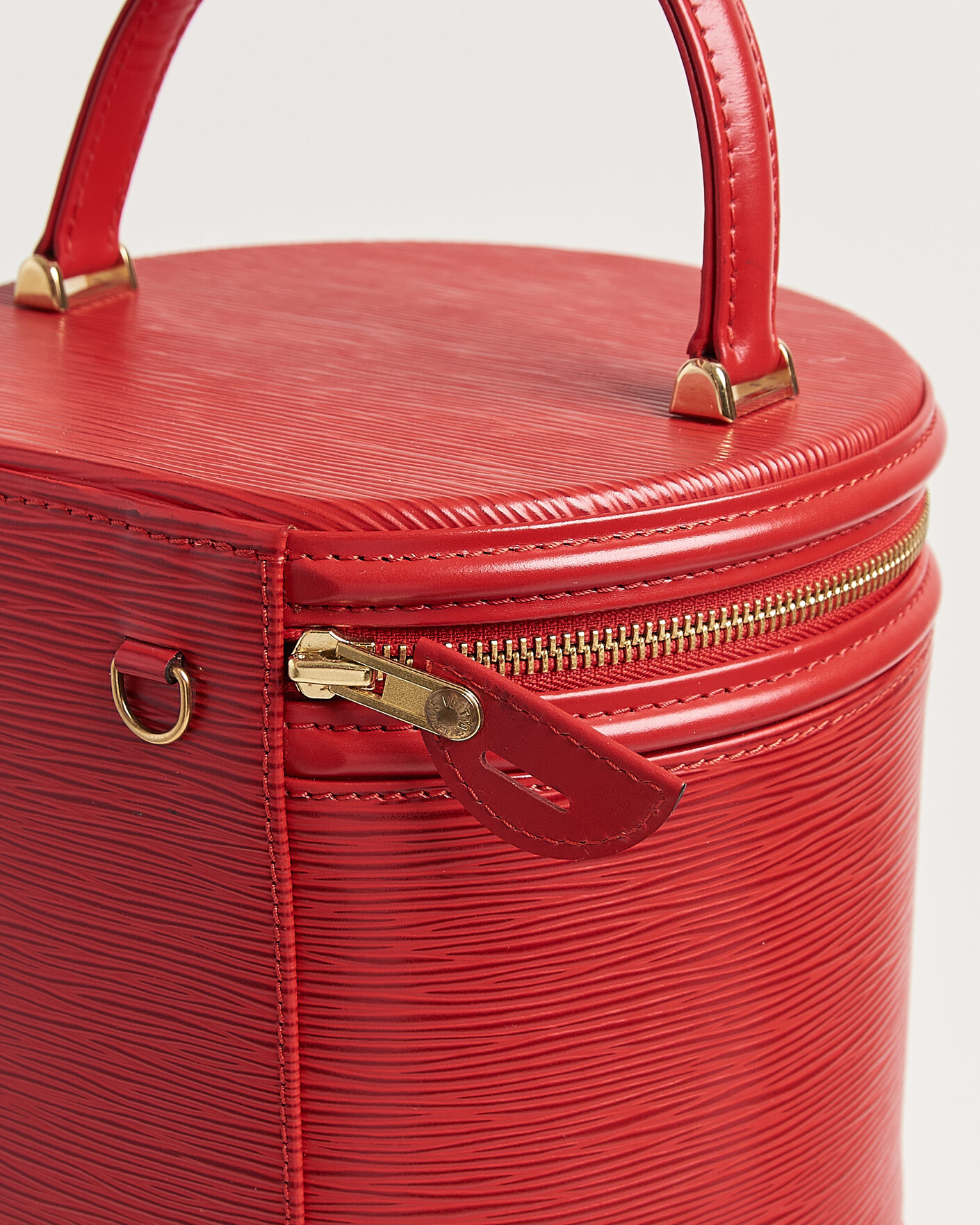 Herre | Pre-Owned & Vintage Bags | Louis Vuitton Pre-Owned | Cannes Vanity Case Epi Leather Red