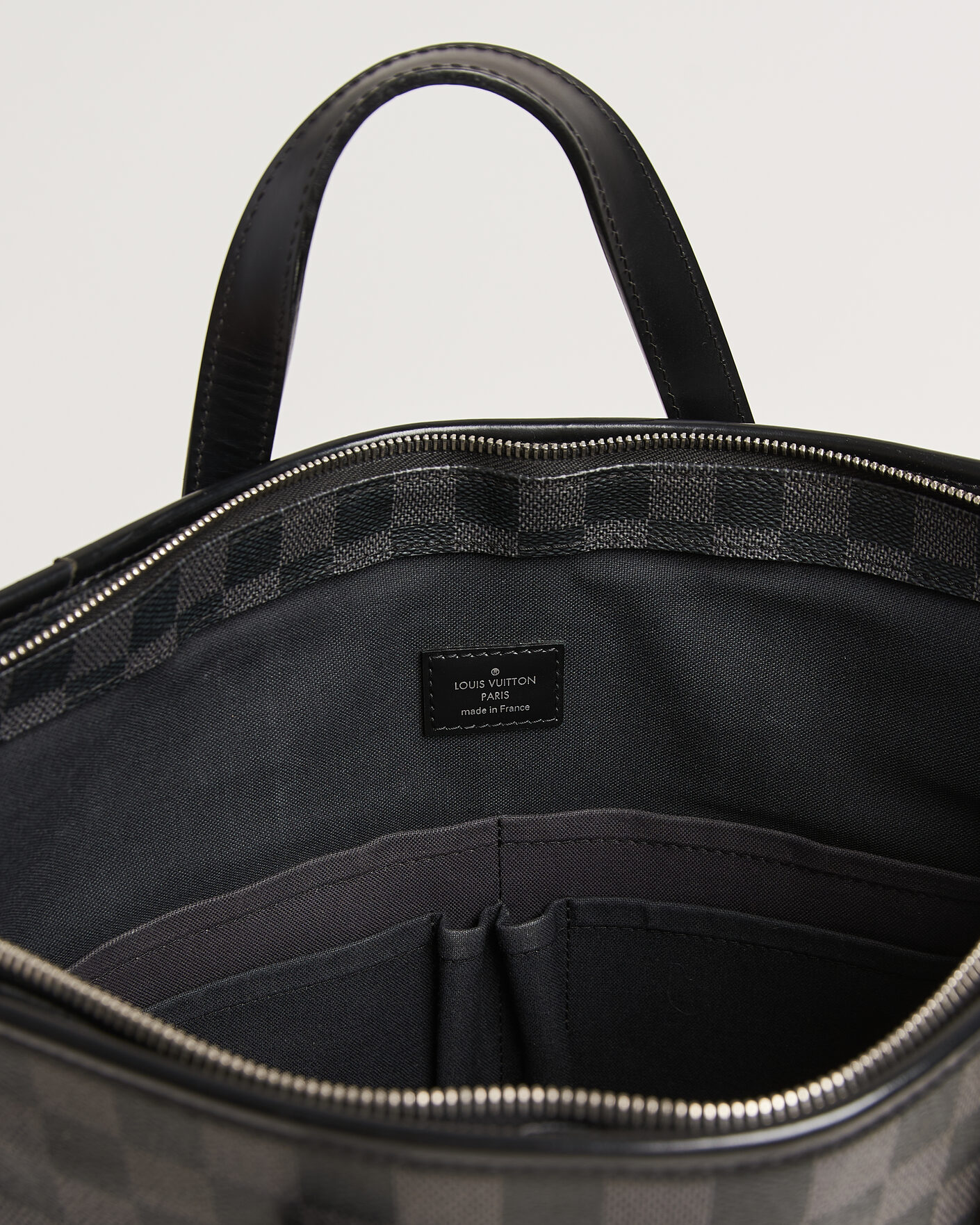 Herre | Pre-Owned & Vintage Bags | Louis Vuitton Pre-Owned | Tote Bag Damier Graphite
