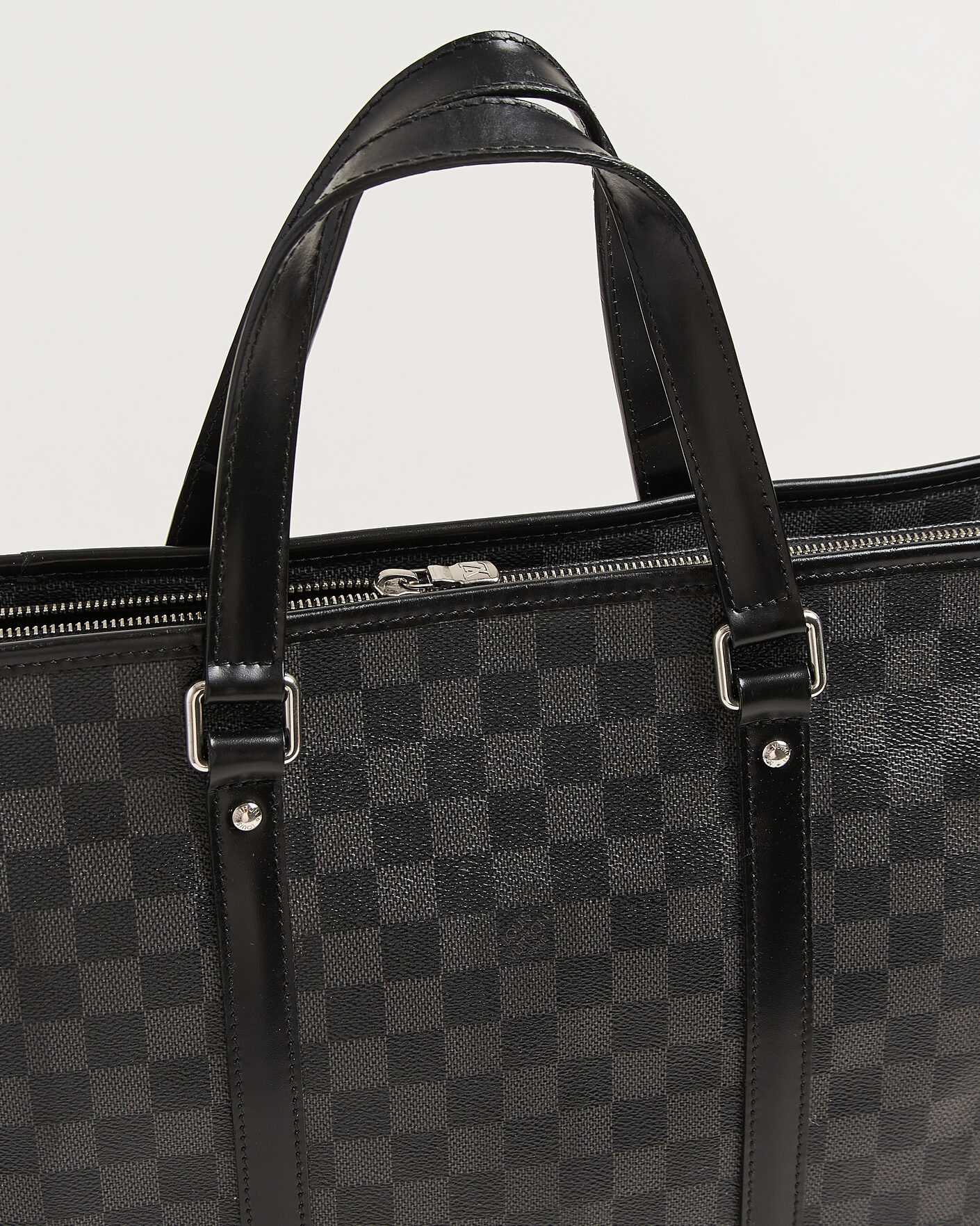 Herre | Pre-Owned & Vintage Bags | Louis Vuitton Pre-Owned | Tadao Tote Bag Damier Graphite