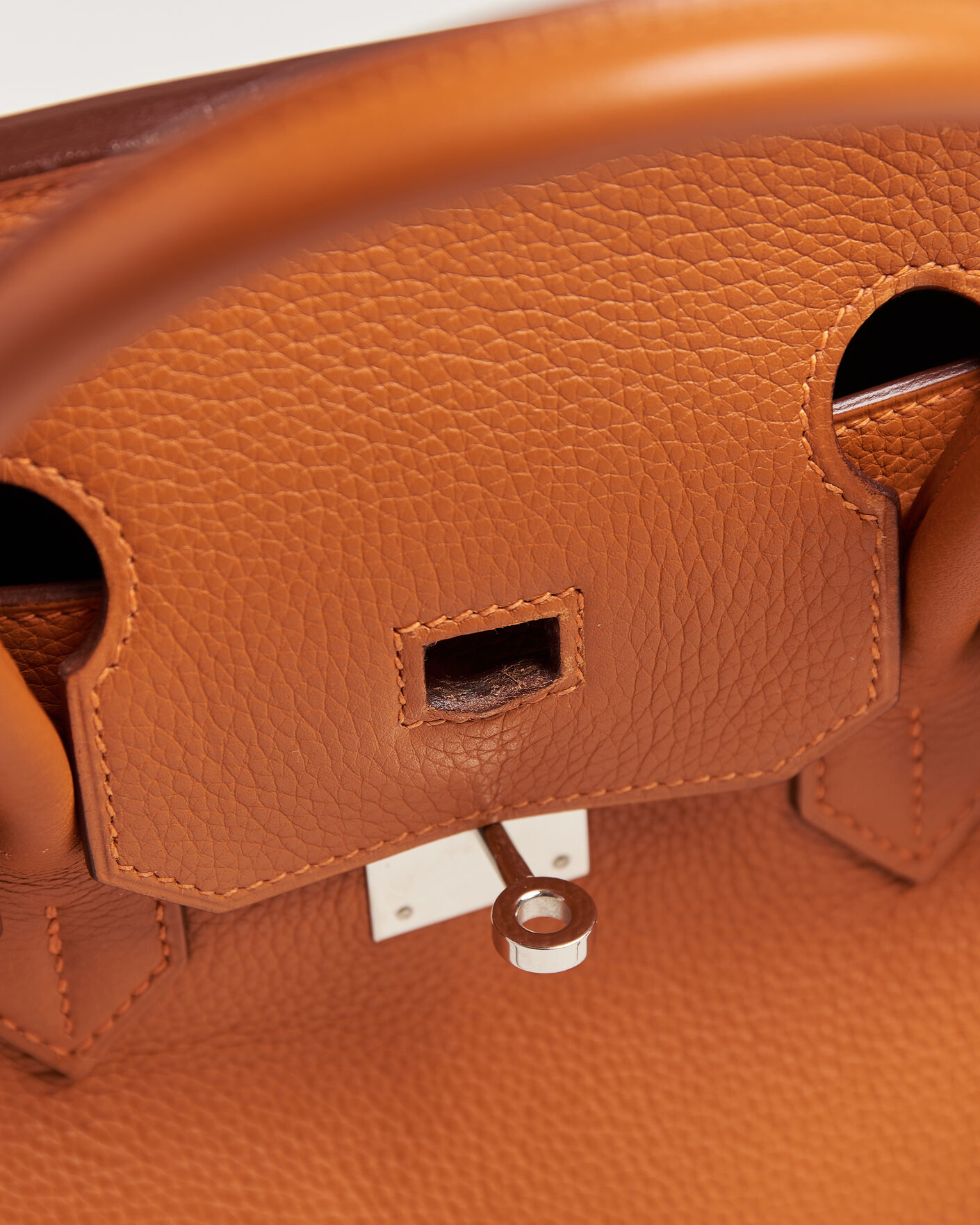 Herre | Pre-Owned & Vintage Bags | Hermès Pre-Owned | Birkin 35 Togo Leather Orange
