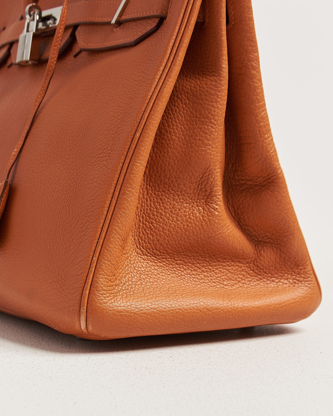 Herre | Pre-Owned & Vintage Bags | Hermès Pre-Owned | Birkin 35 Togo Leather Orange