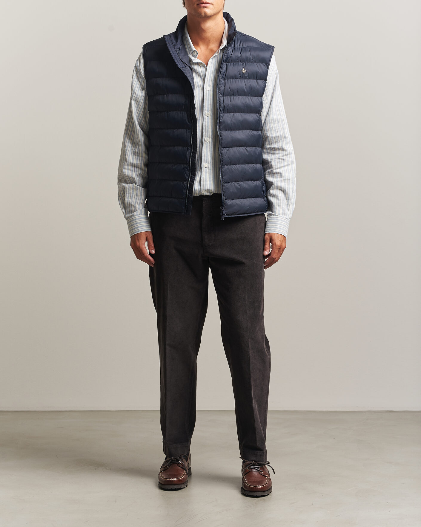 Herre | Veste | Morris | Norfolk Liner Vest Blue