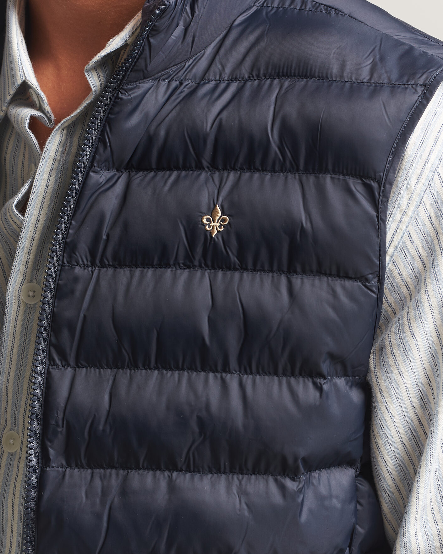Herre | Veste | Morris | Norfolk Liner Vest Blue