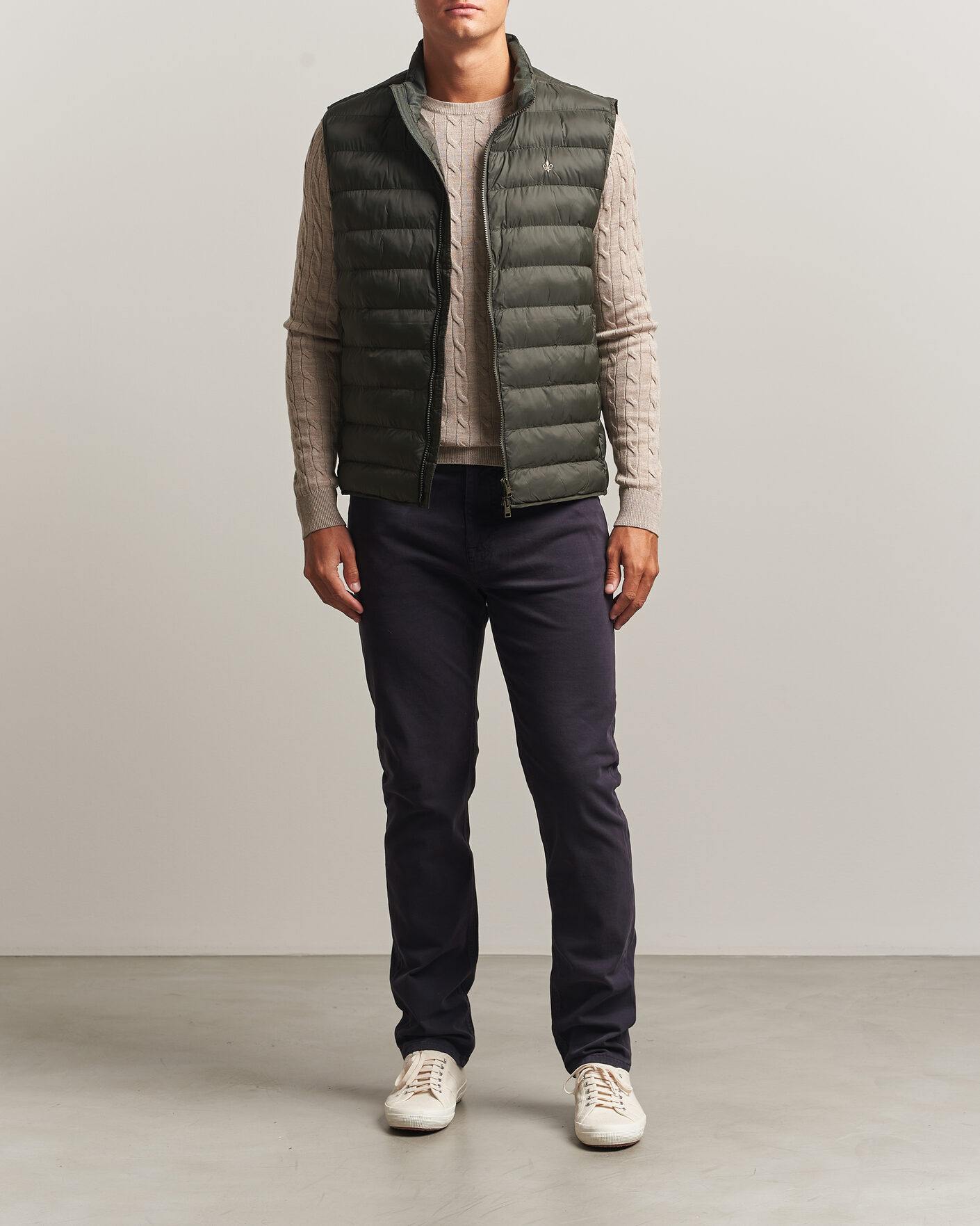 Herre | Veste | Morris | Norfolk Liner Vest Olive
