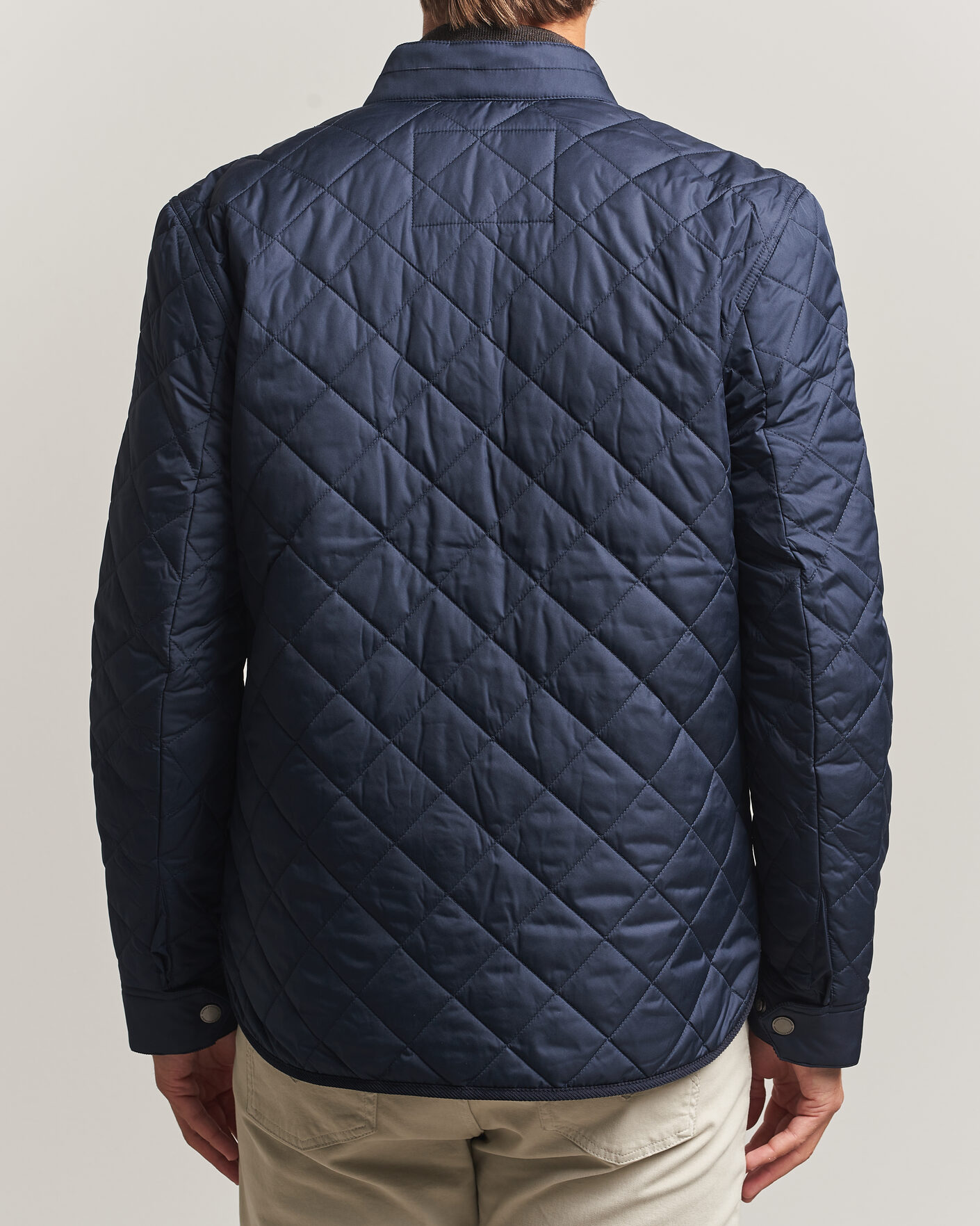 Herre | Jakker | Morris | Teddy Quilted Jacket Old Blue