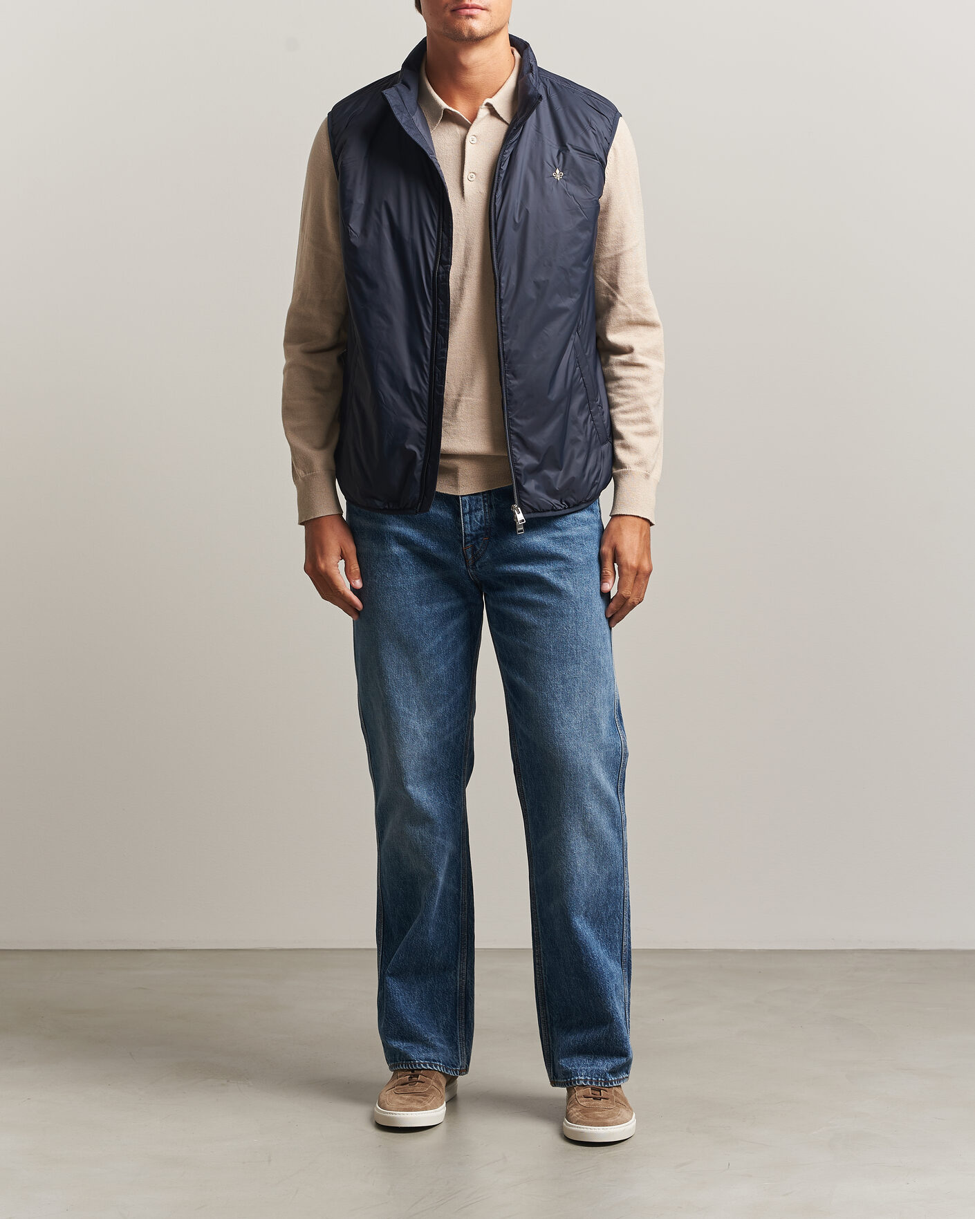 Herre | Veste | Morris | Bradley Padded Vest Blue