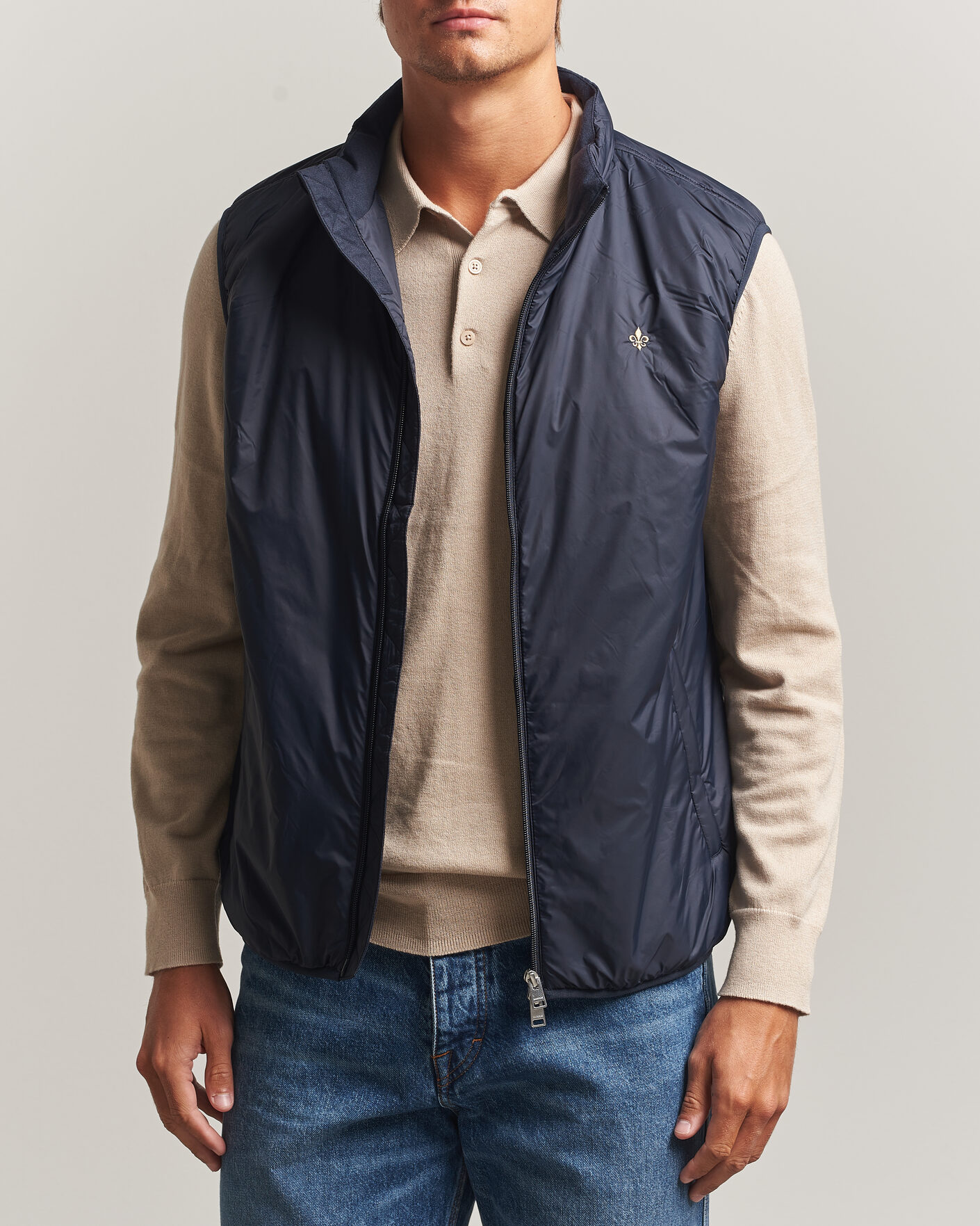 Herre | Veste | Morris | Bradley Padded Vest Blue