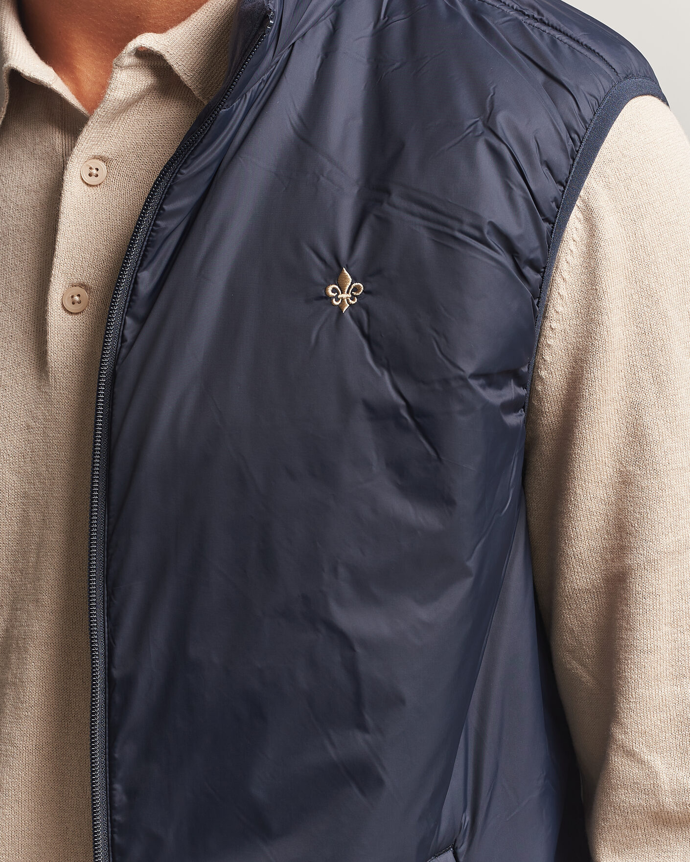Herre | Veste | Morris | Bradley Padded Vest Blue