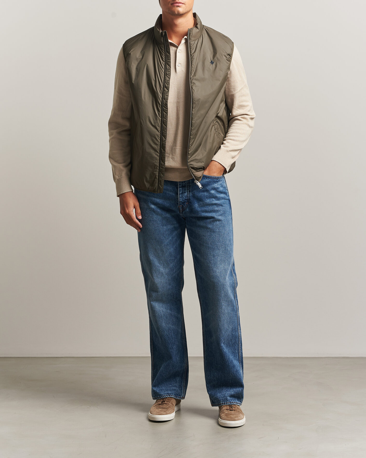 Herre | Veste | Morris | Bradley Padded Vest Olive