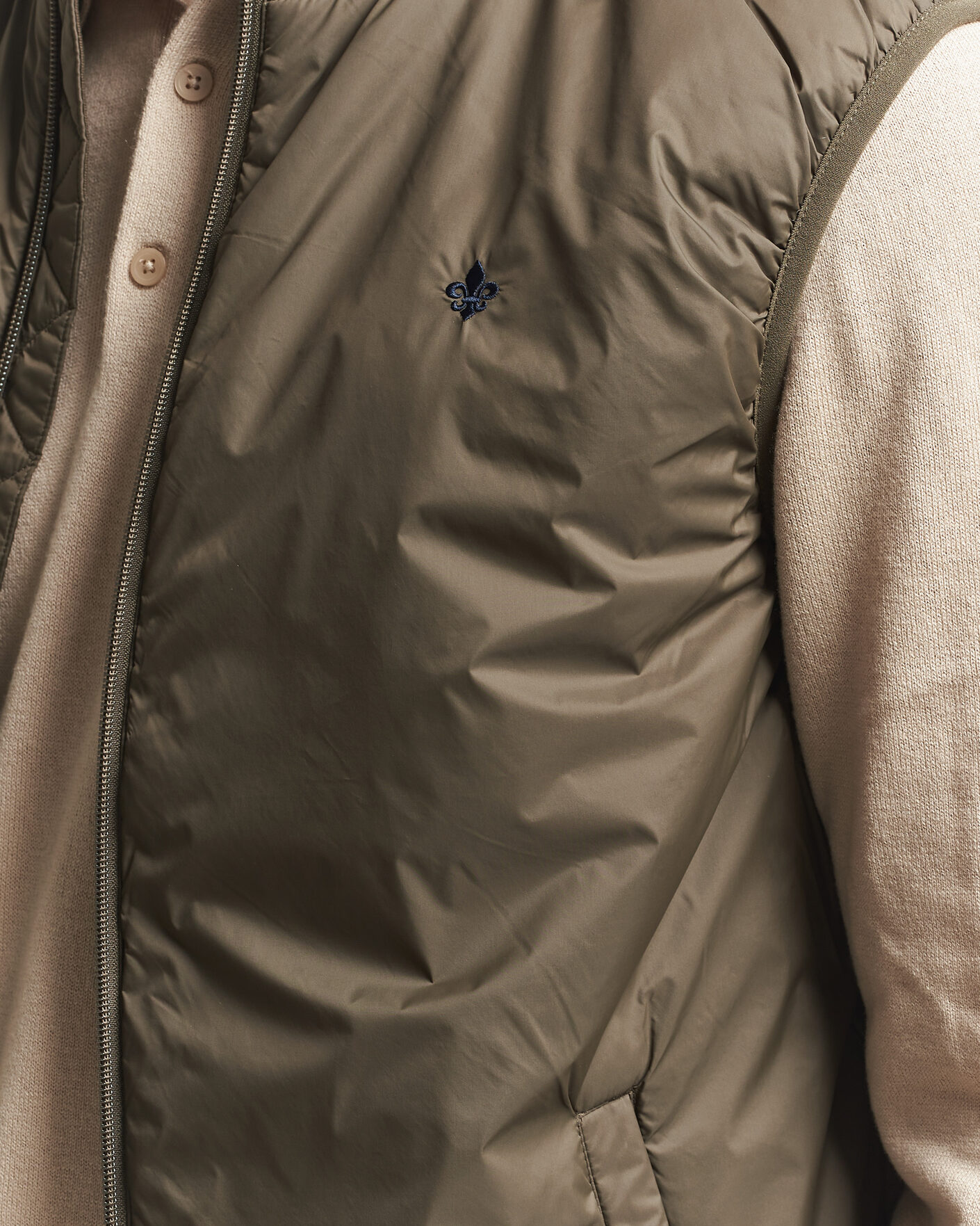 Herre | Veste | Morris | Bradley Padded Vest Olive