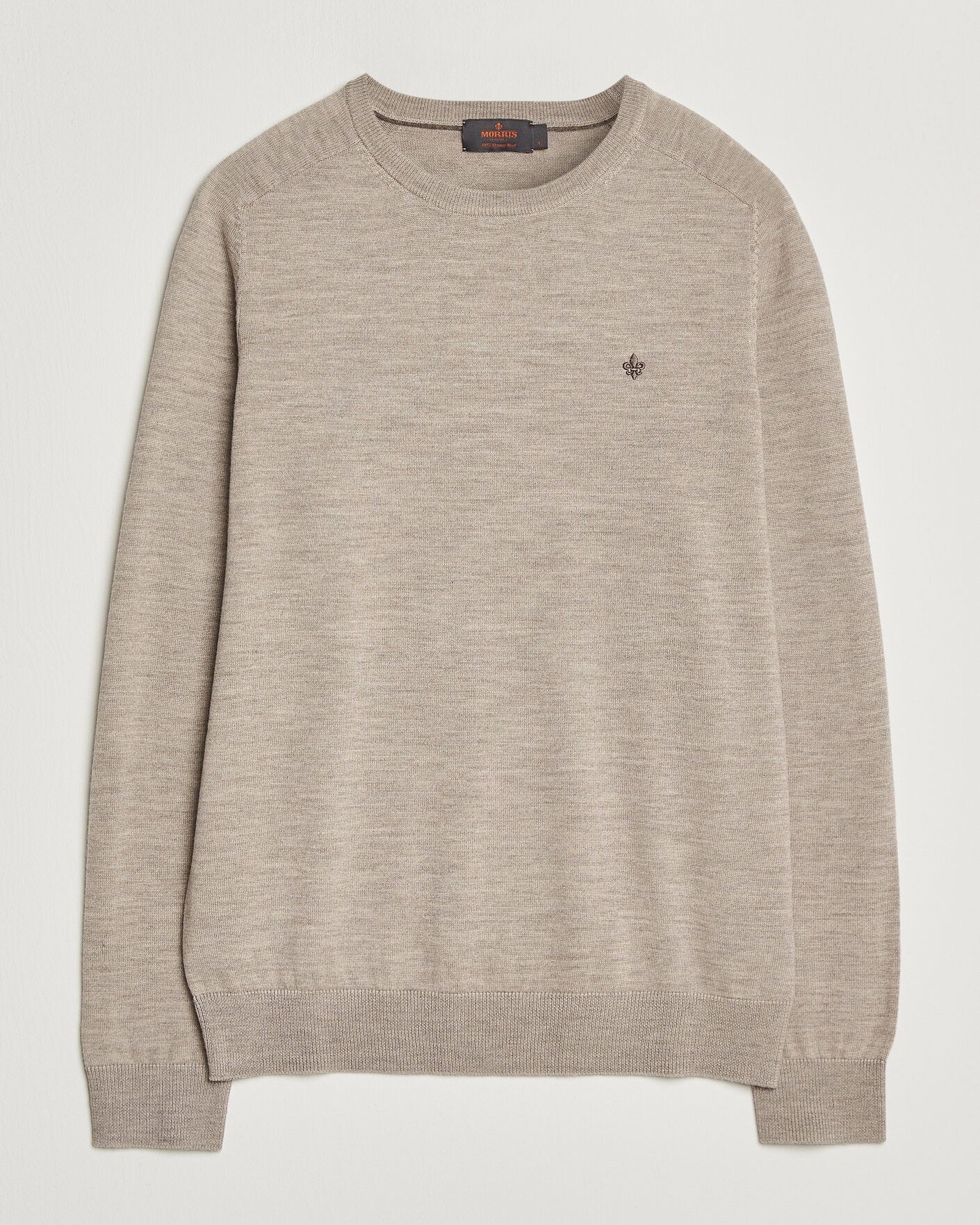 Herre | Trøjer | Morris | Merino O-Neck Khaki