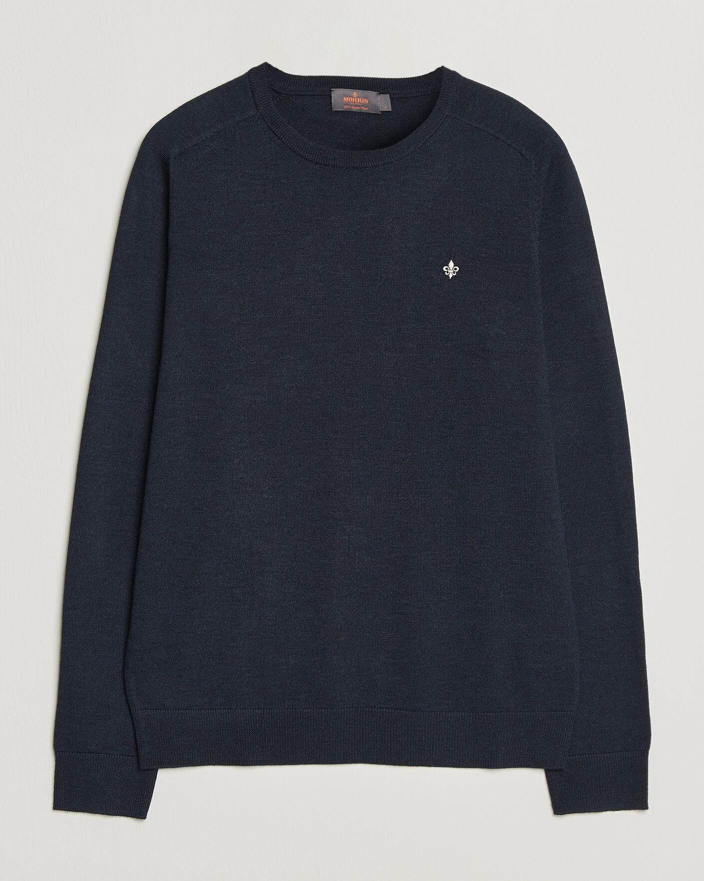 Herre | Trøjer | Morris | Merino O-Neck Navy