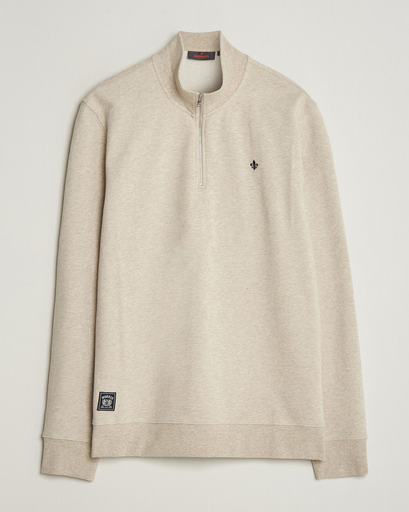 Herre | Trøjer | Morris | Brandon Lily Half Zip Khaki