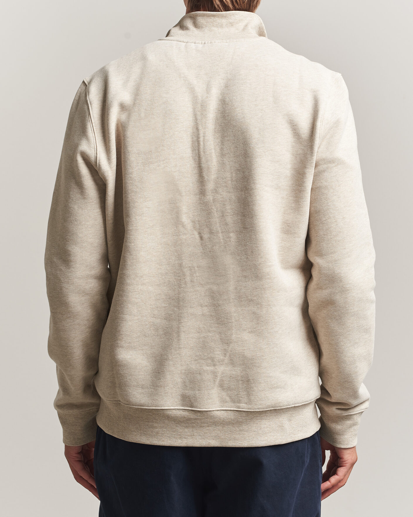 Herre | Trøjer | Morris | Brandon Lily Half Zip Khaki