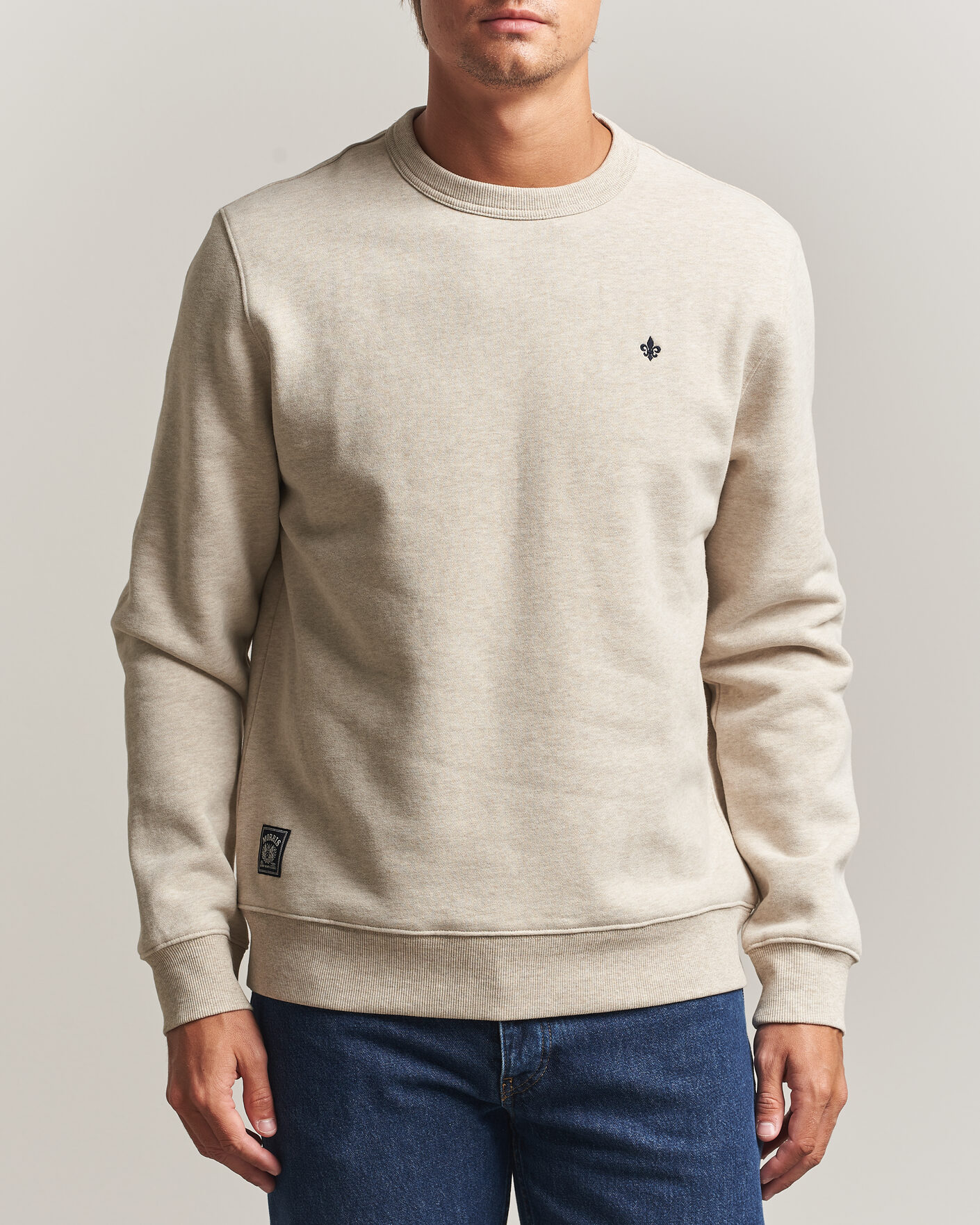 Herre | Trøjer | Morris | Brandon Lily Sweatshirt Khaki