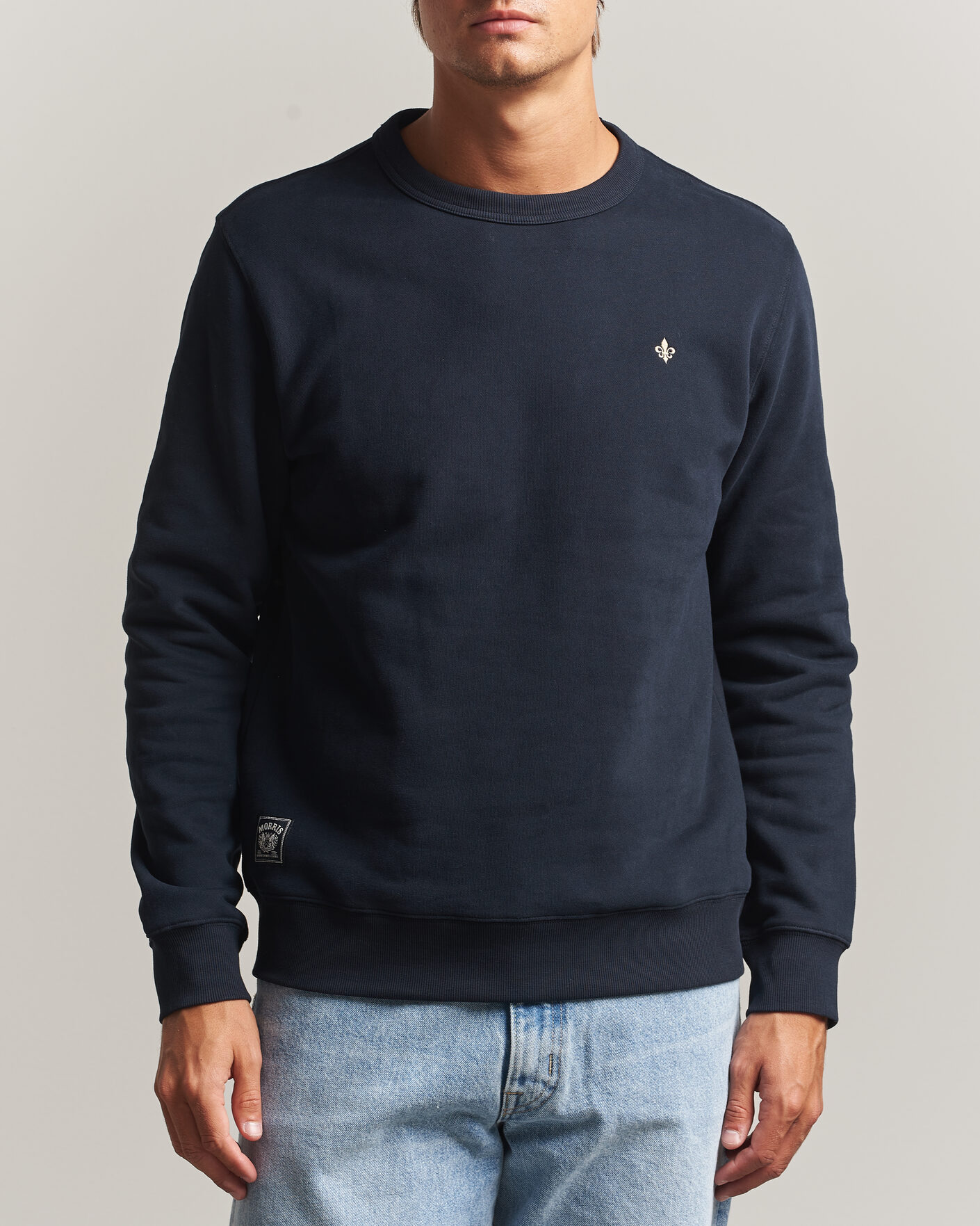 Herre | Trøjer | Morris | Brandon Lily Sweatshirt Old Blue