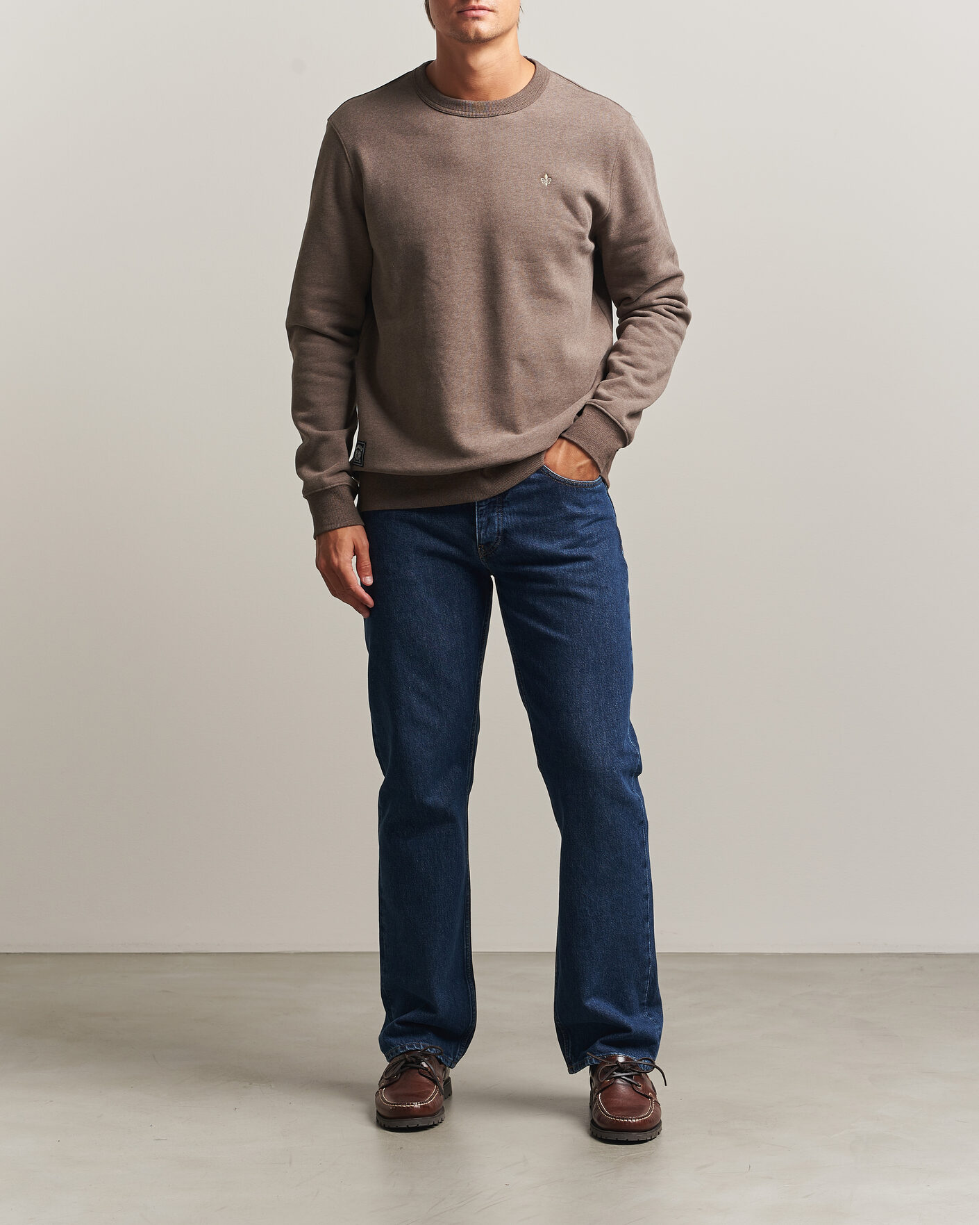 Herre | Trøjer | Morris | Brandon Lily Sweatshirt Brown