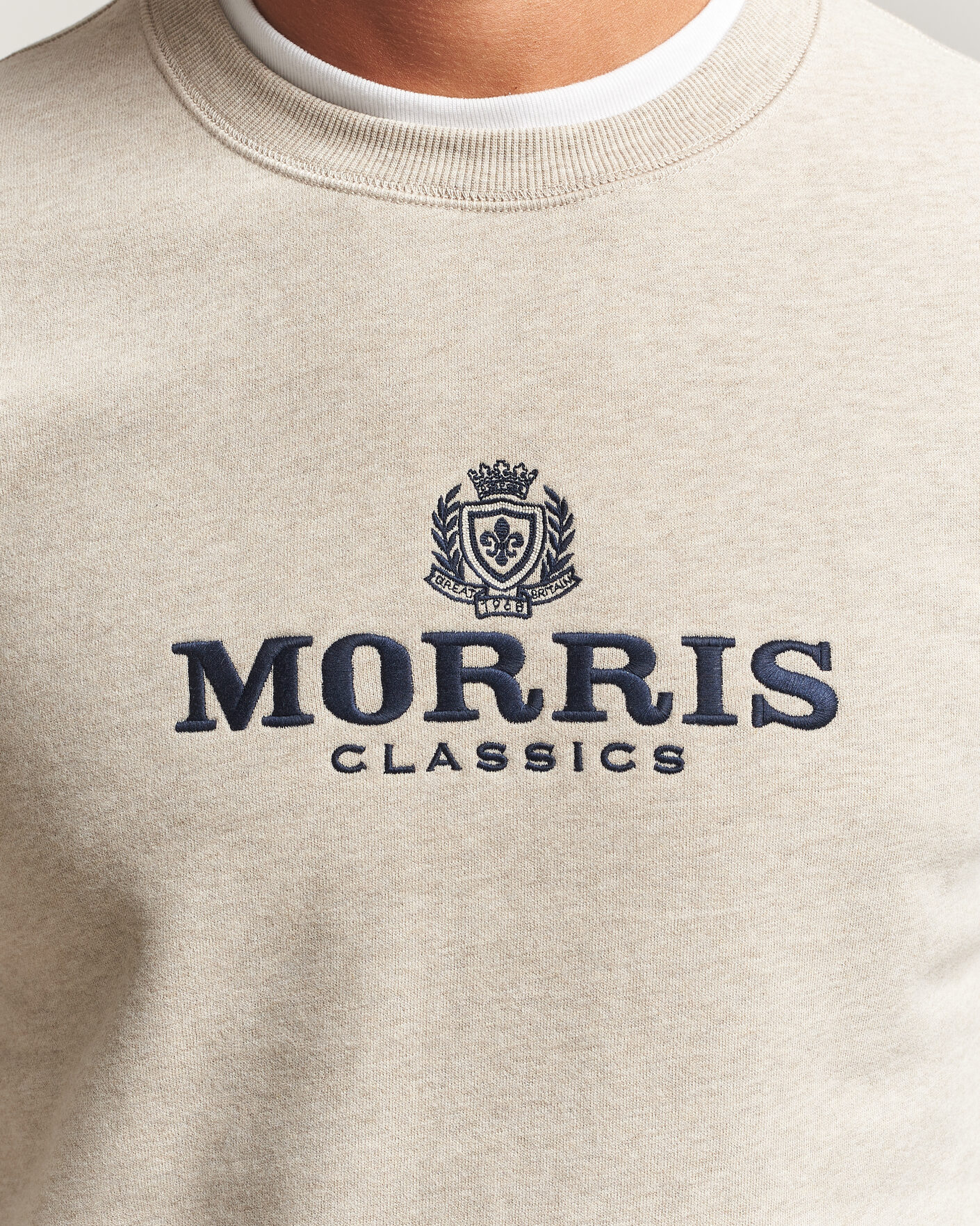 Herre | Trøjer | Morris | Brian Sweatshirt Khaki