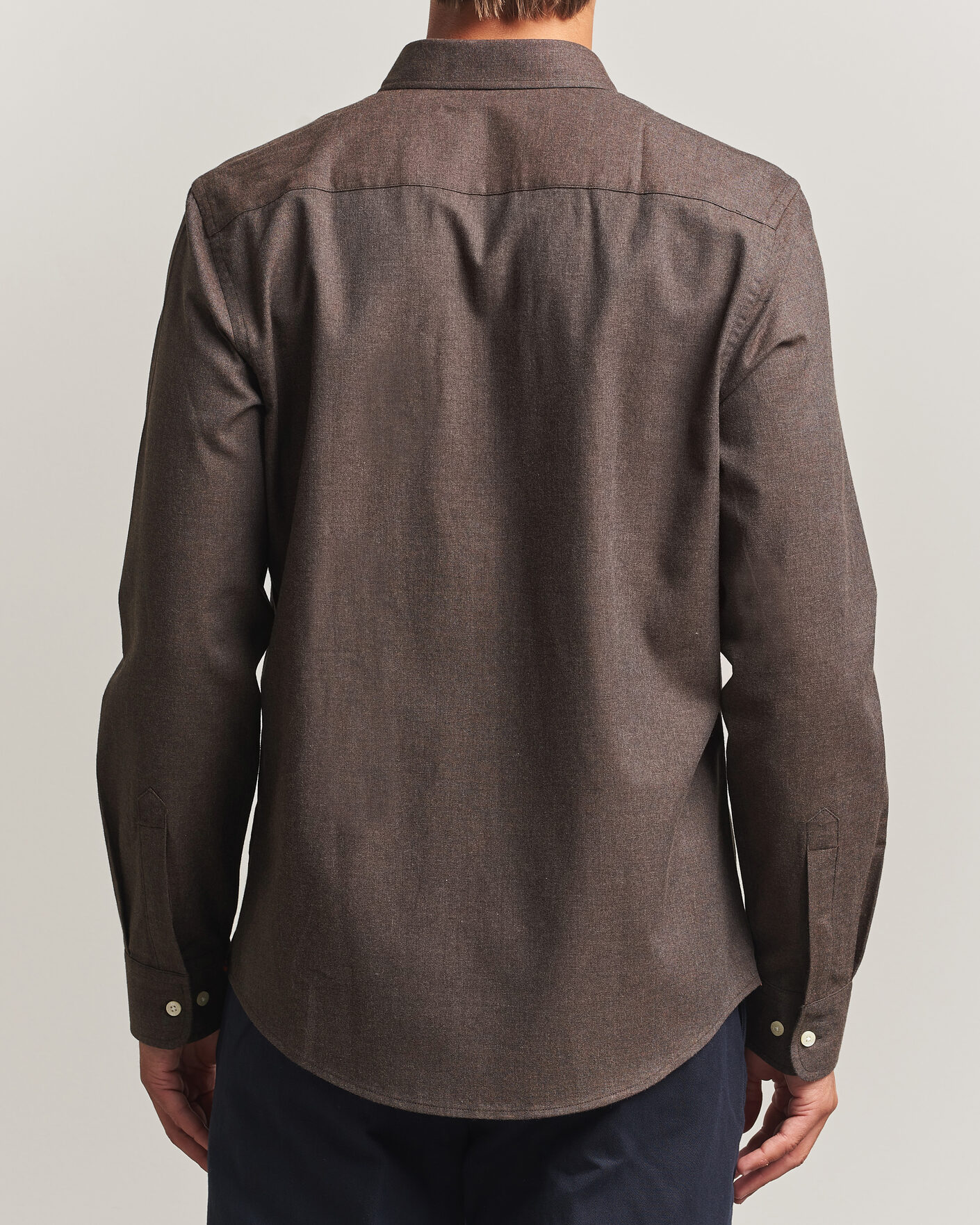 Herre | Skjorter | Morris | Watts Flannel Shirt Brown