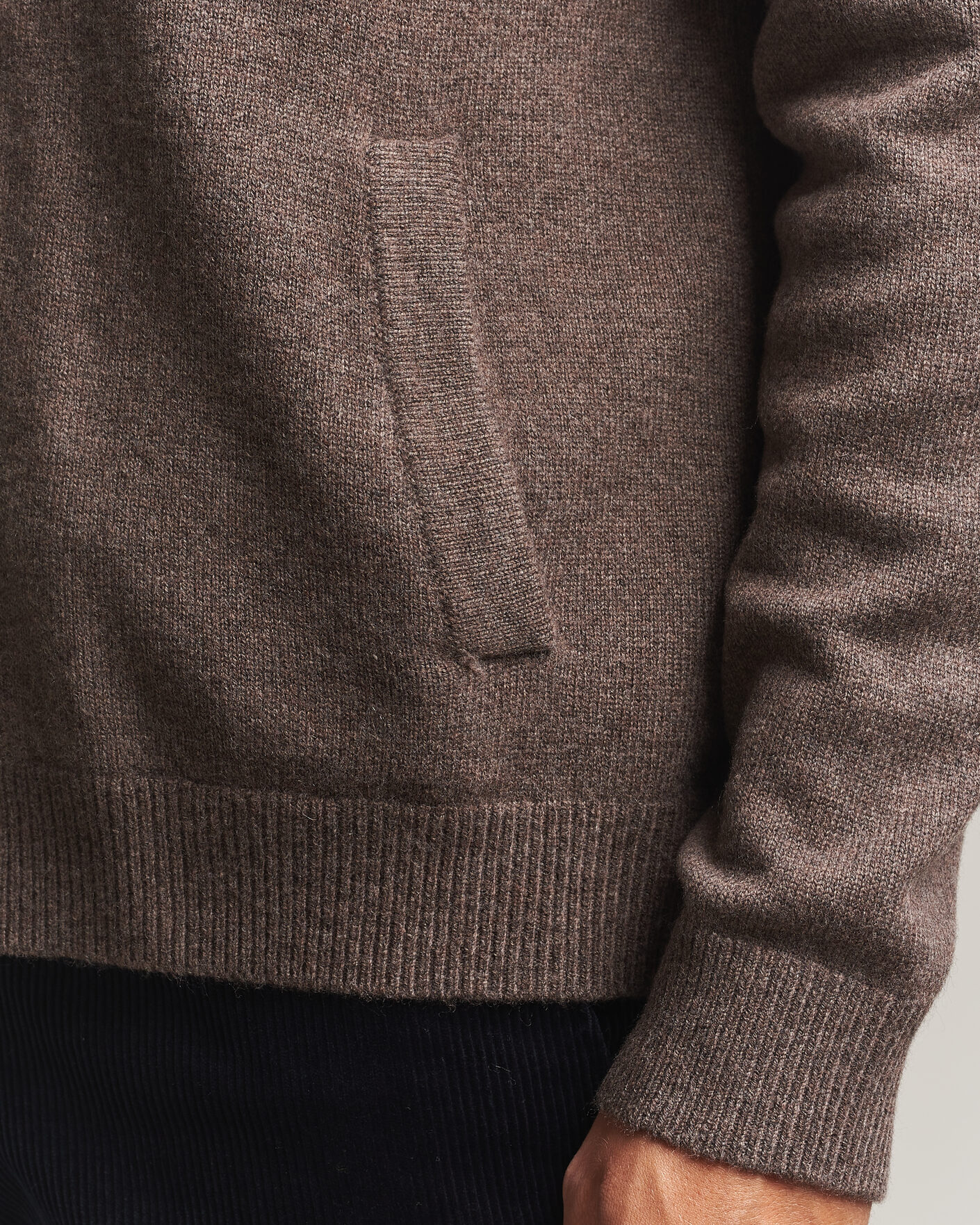 Herre | Trøjer | Morris | Hertford Button Cardigan Brown