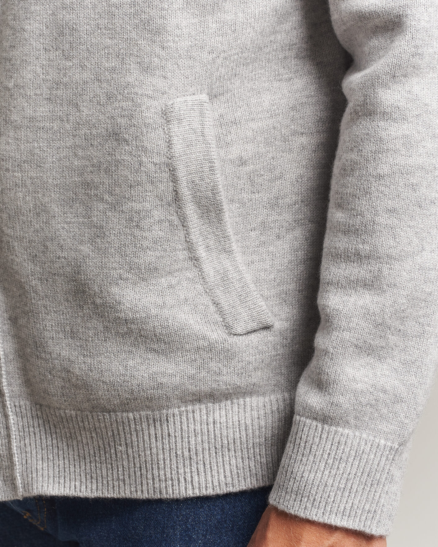 Herre | Trøjer | Morris | Hertford Button Cardigan Grey