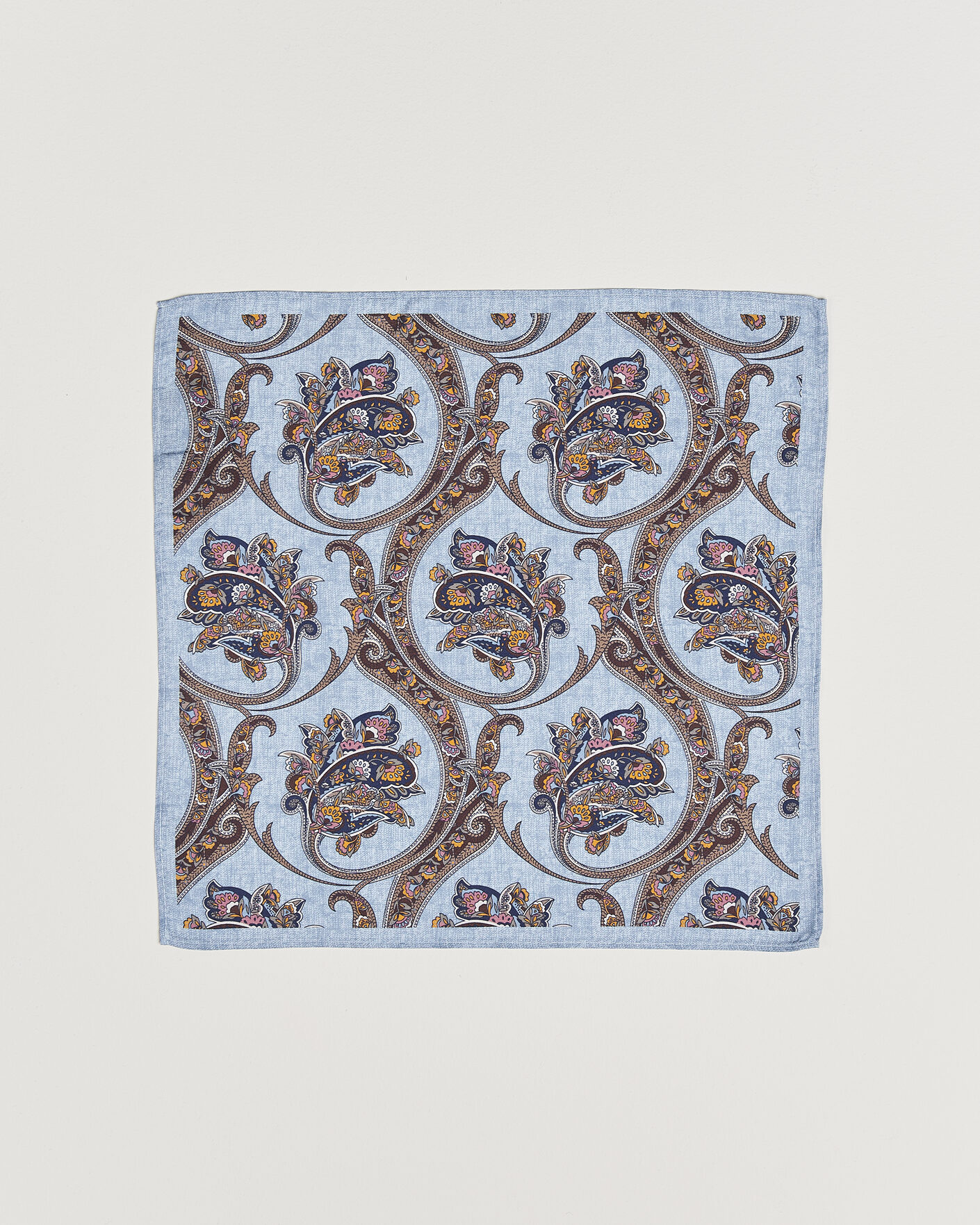Herre | Slips | Amanda Christensen | Box Set Silk 8 cm Tie And Pocket Square Sky Blue