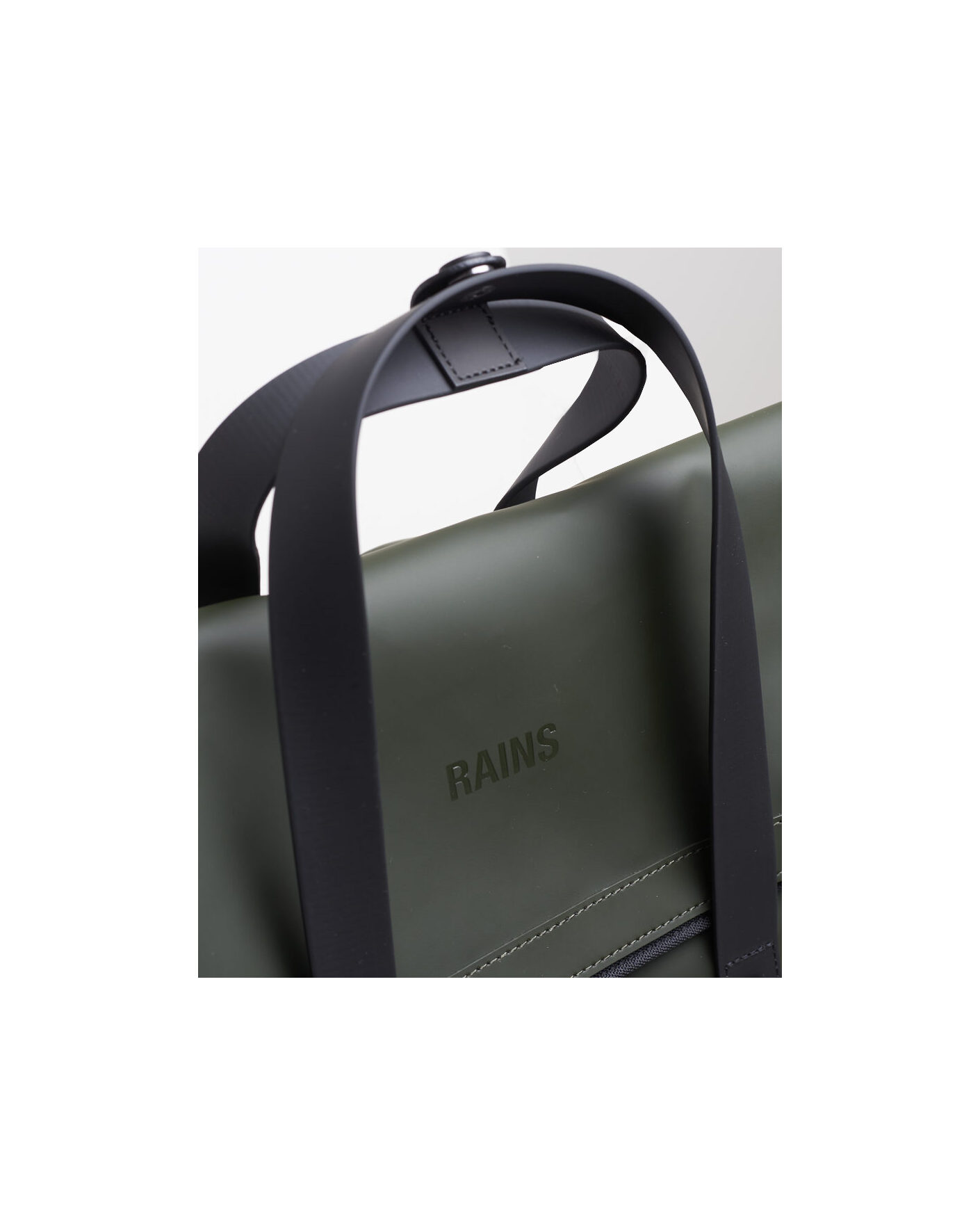 Herre | Tasker | RAINS | 2 Way Tote Backpack Black Green