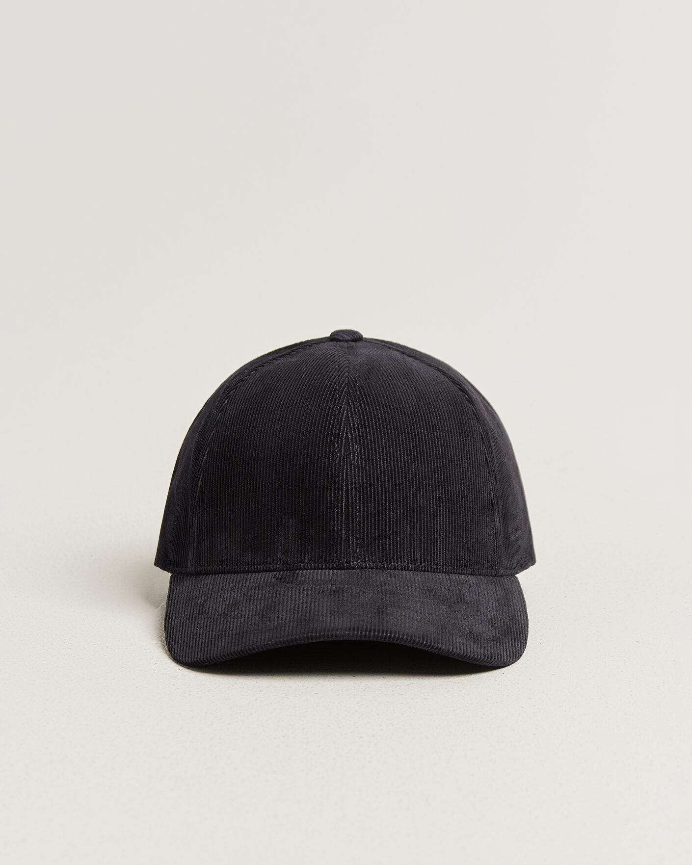 Herre | Hatte & kasketter | Varsity Headwear | Corduroy Baseball Cap Asfalto Grey