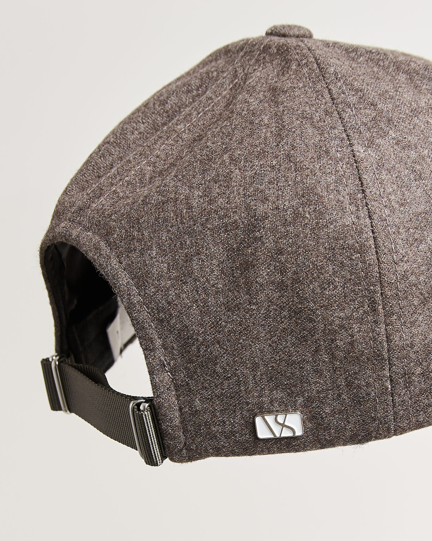 Herre | Hatte & kasketter | Varsity Headwear | Merino Wool Baseball Cap Taupe Brown