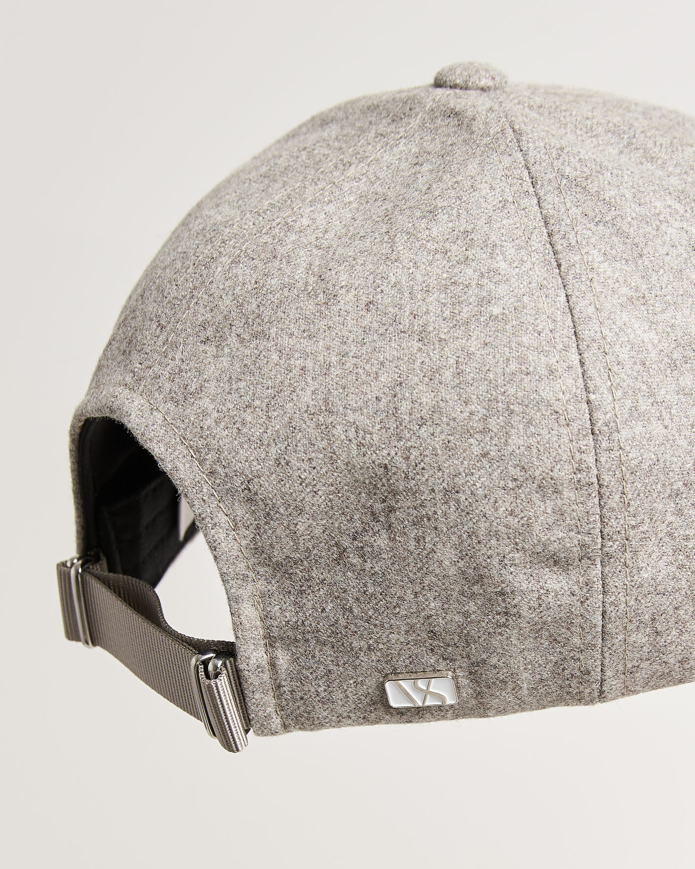 Herre | Hatte & kasketter | Varsity Headwear | Merino Wool Baseball Cap Umber Beige