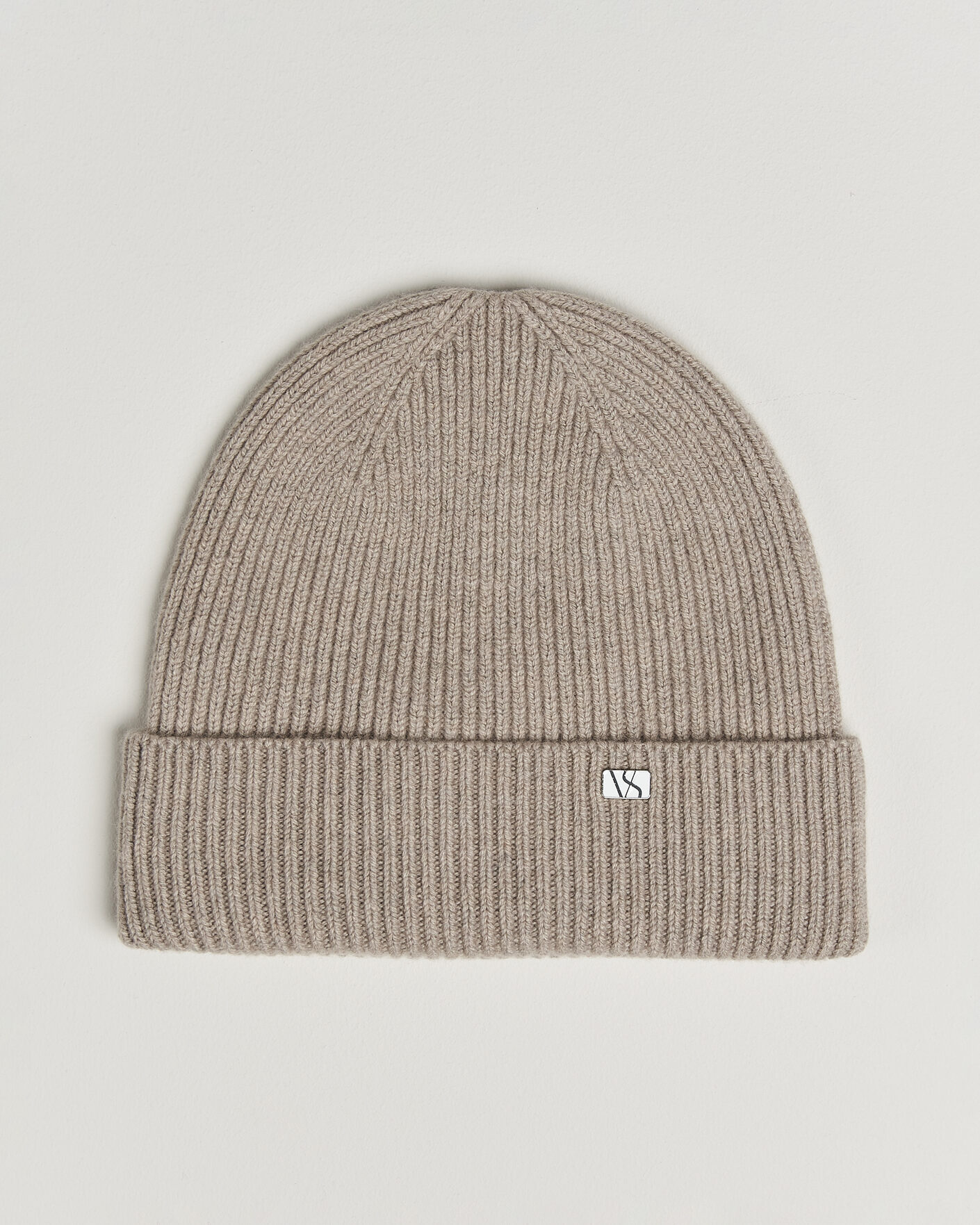 Herre | Hatte & kasketter | Varsity Headwear | Wool/Cashmere Beanie Lynx Beige