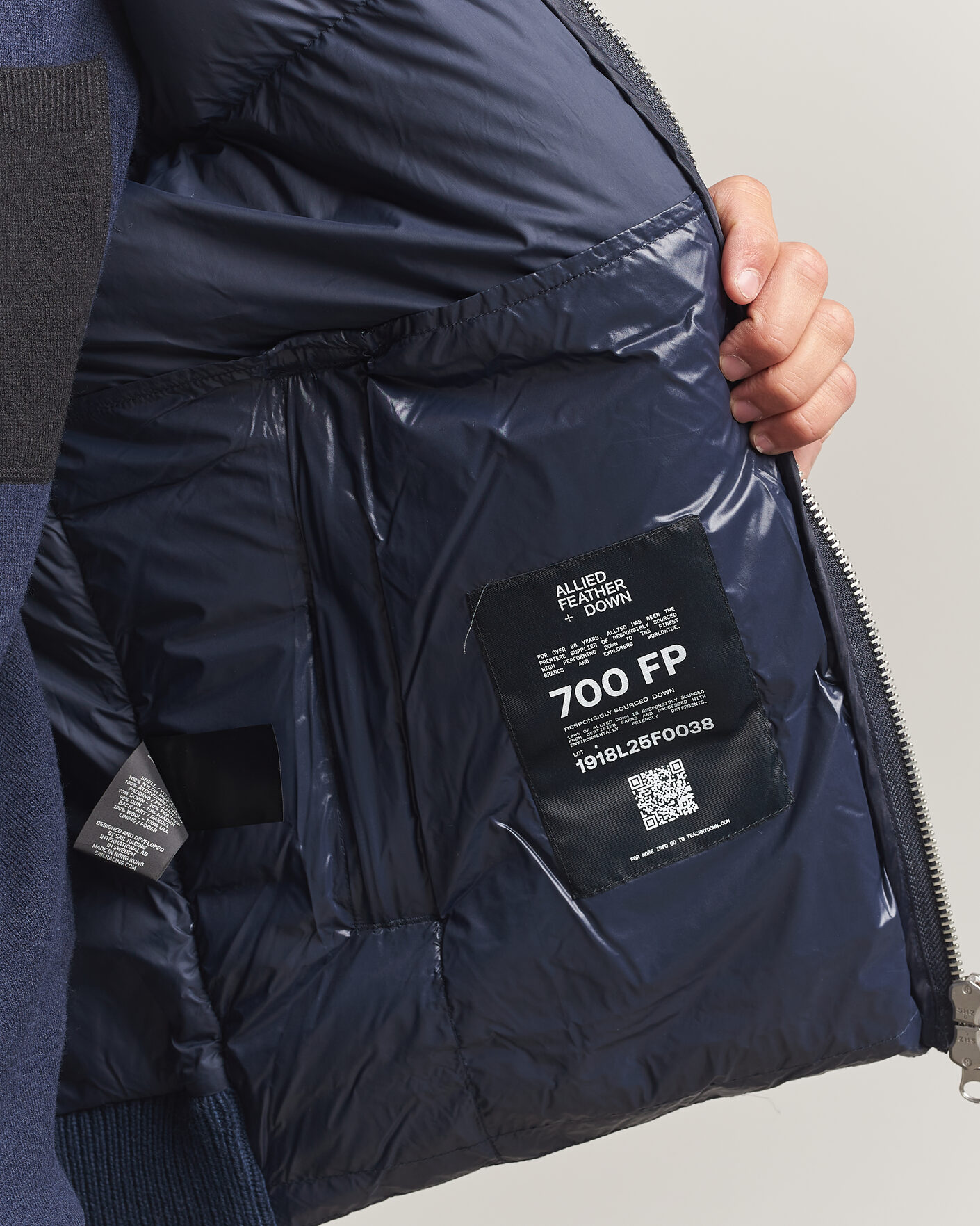 Herre | Jakker | Sail Racing | Ridge Hooded Hybrid Jacket Dark Navy