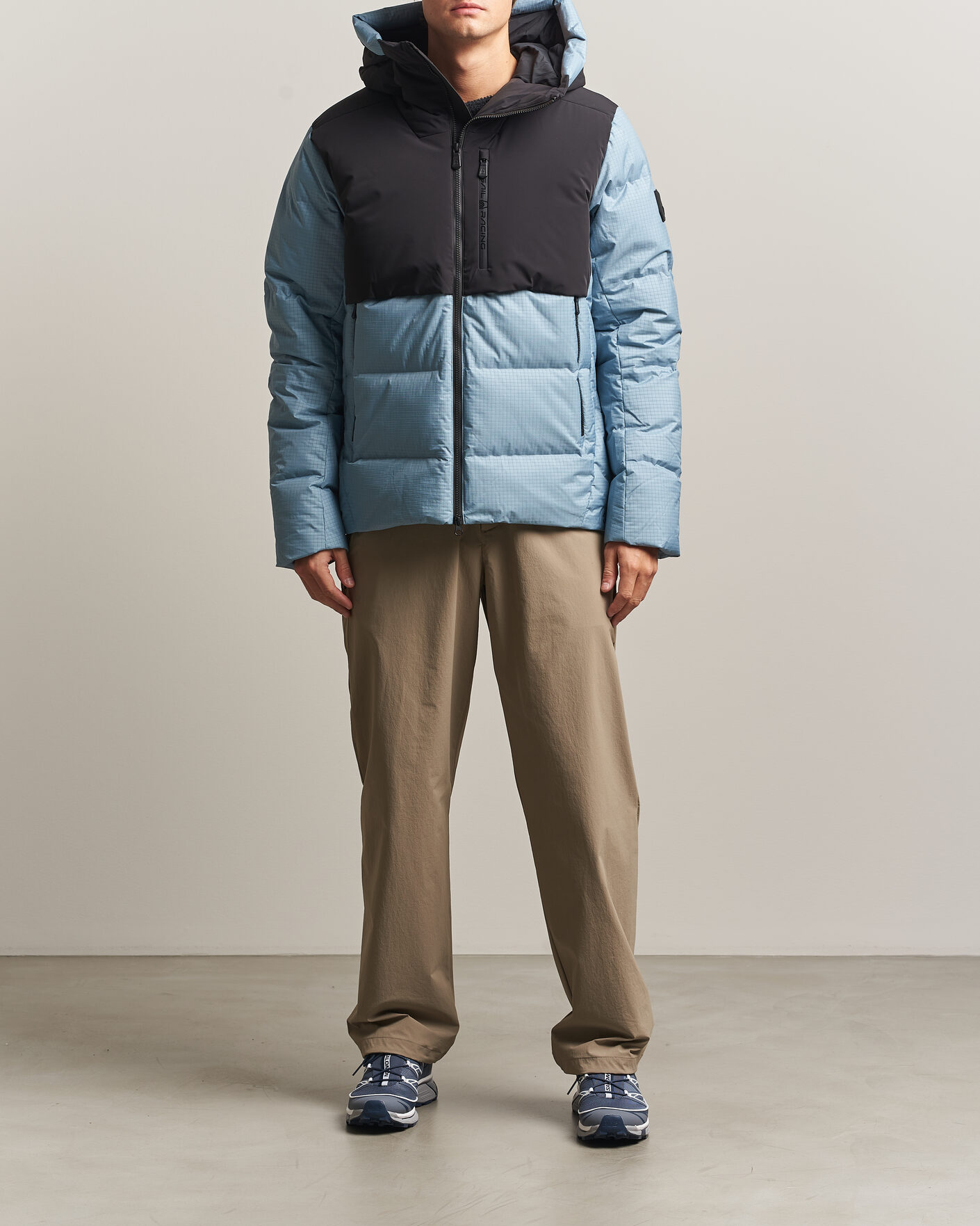 Herre | Jakker | Sail Racing | Polar Down Hooded Jacket Aurora Blue
