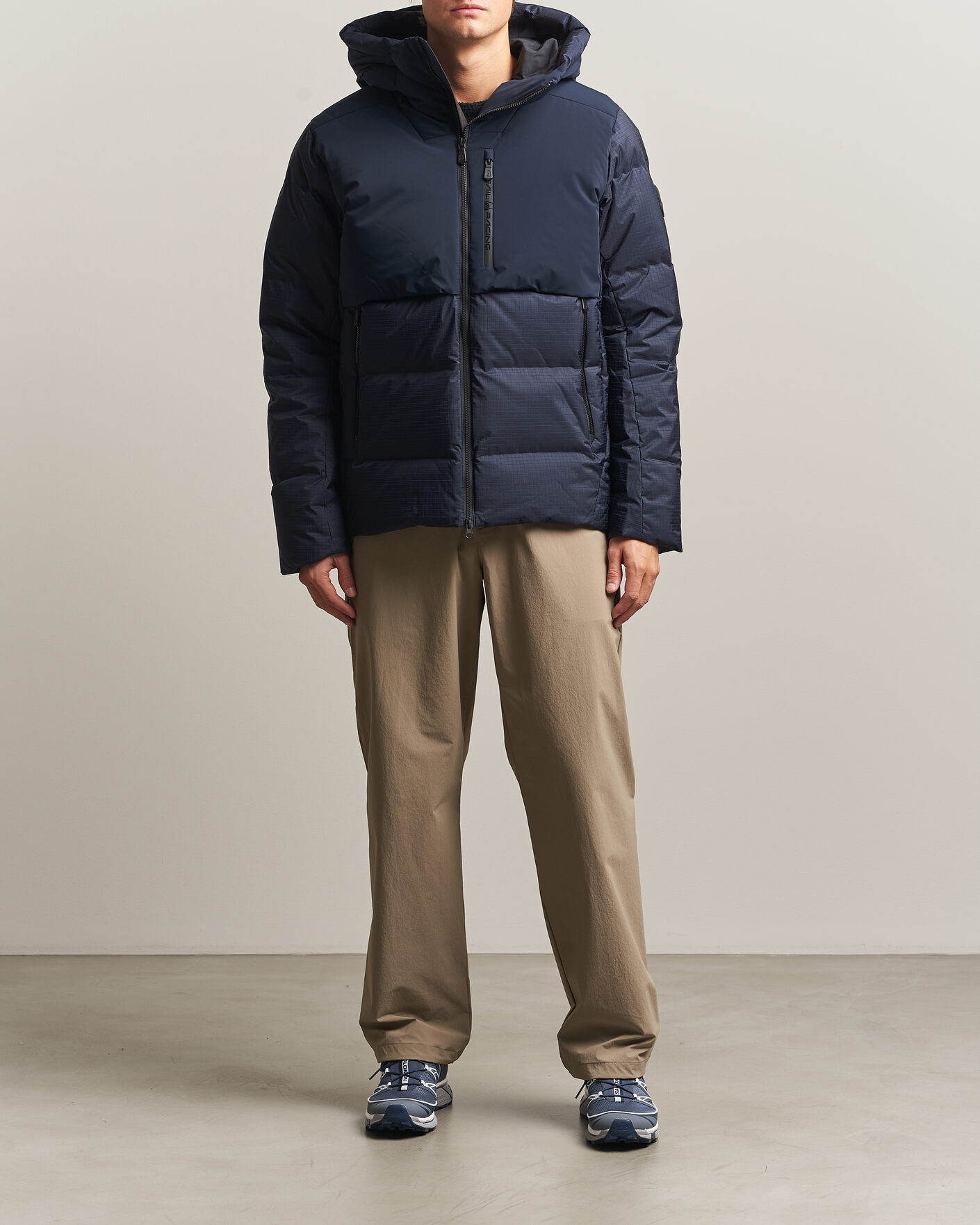 Herre | Jakker | Sail Racing | Polar Down Hooded Jacket Dark Navy