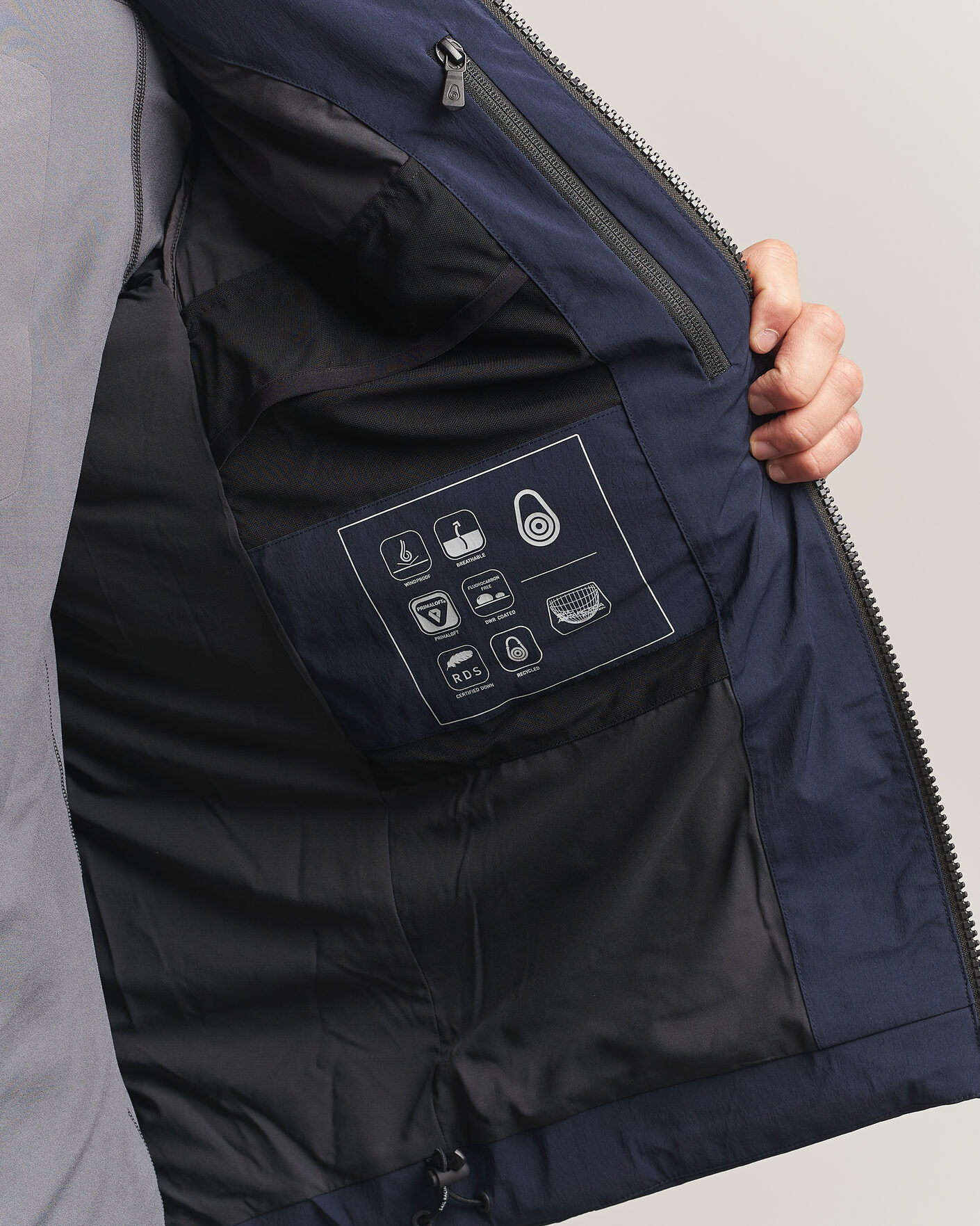 Herre | Jakker | Sail Racing | Arc Down Hooded Jacket Dark Navy