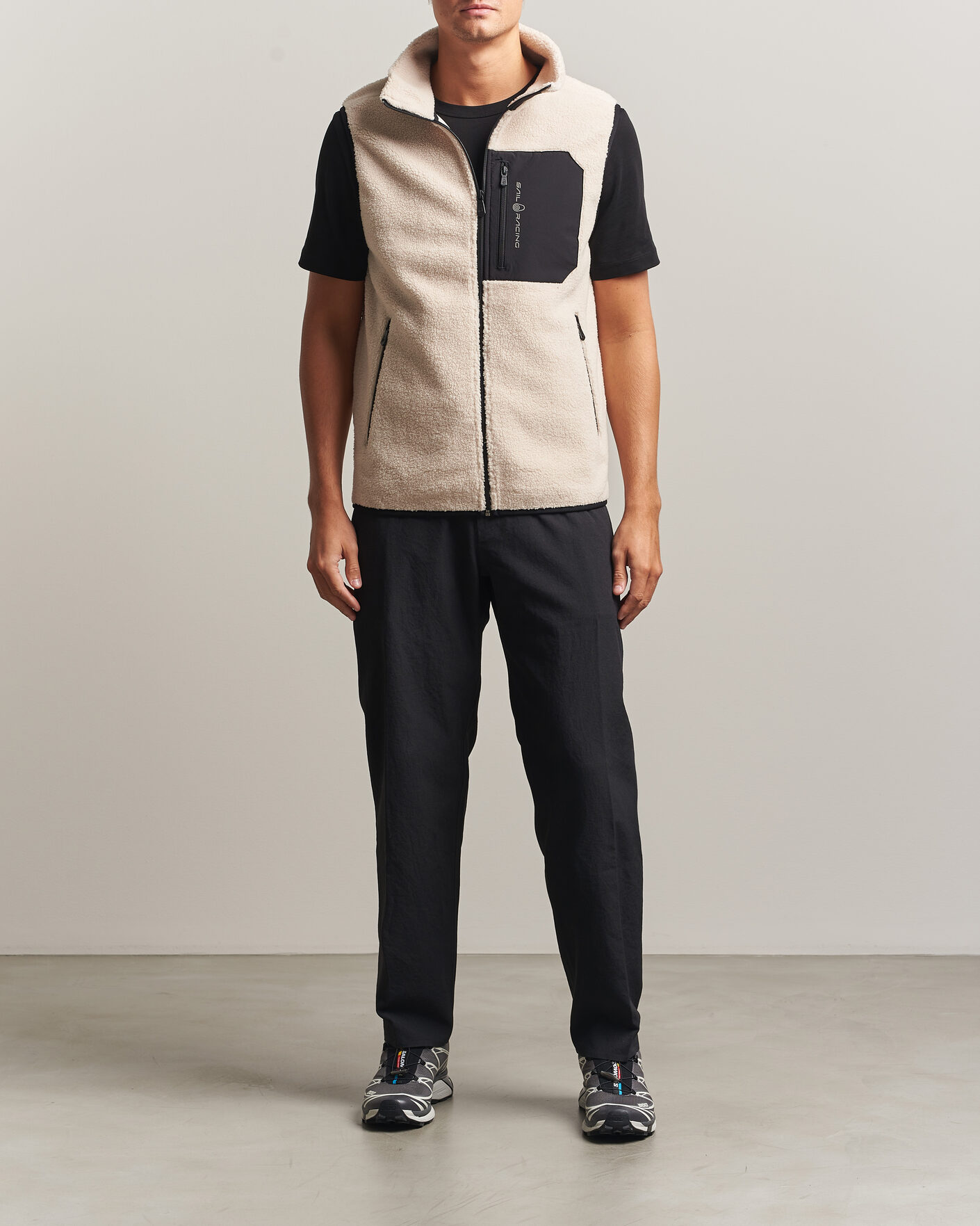 Herre | Trøjer | Sail Racing | Bowman Pile Vest Ivory