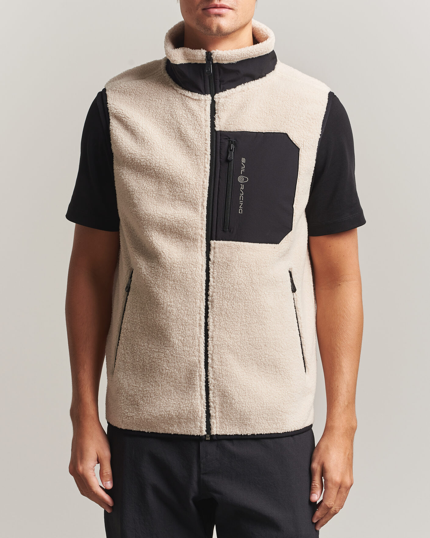 Herre | Trøjer | Sail Racing | Bowman Pile Vest Ivory