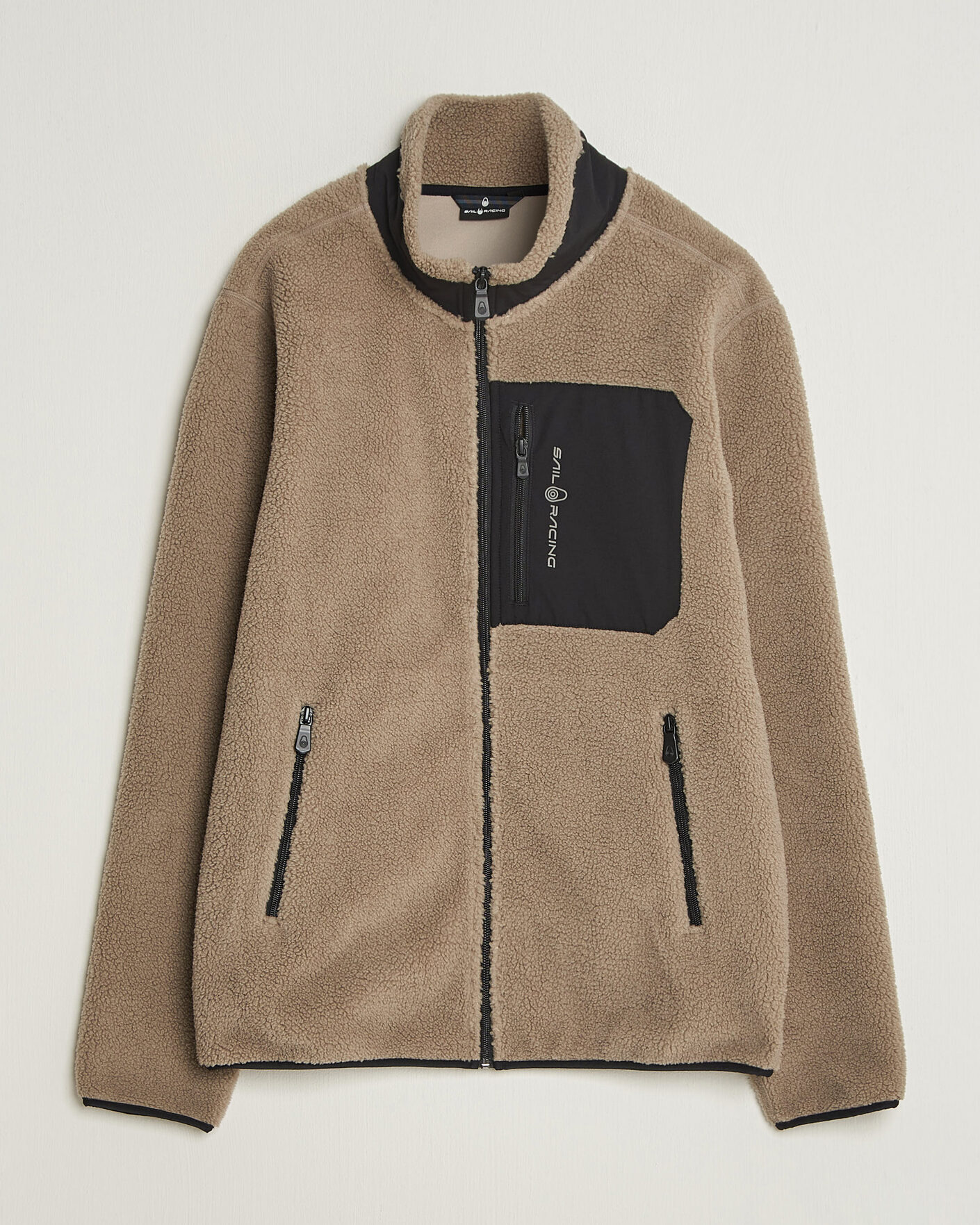 Herre | Trøjer | Sail Racing | Bowman Pile Full Zip Sand
