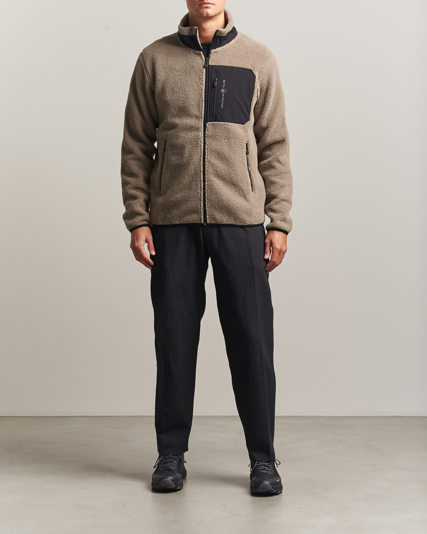 Herre | Trøjer | Sail Racing | Bowman Pile Full Zip Sand