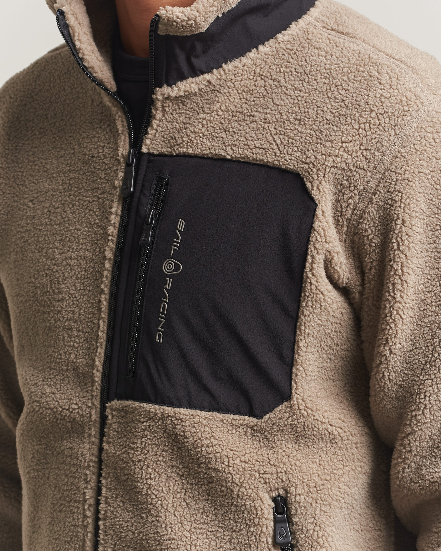 Herre | Trøjer | Sail Racing | Bowman Pile Full Zip Sand