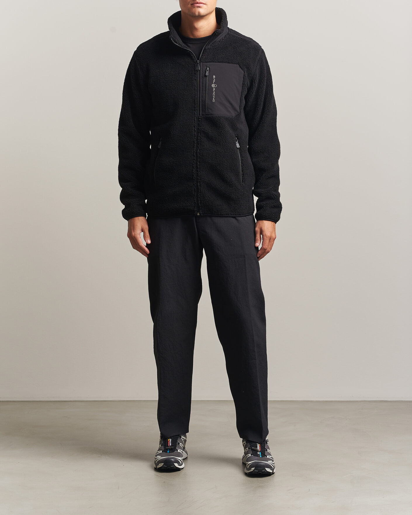 Herre | Trøjer | Sail Racing | Bowman Pile Full Zip Carbon